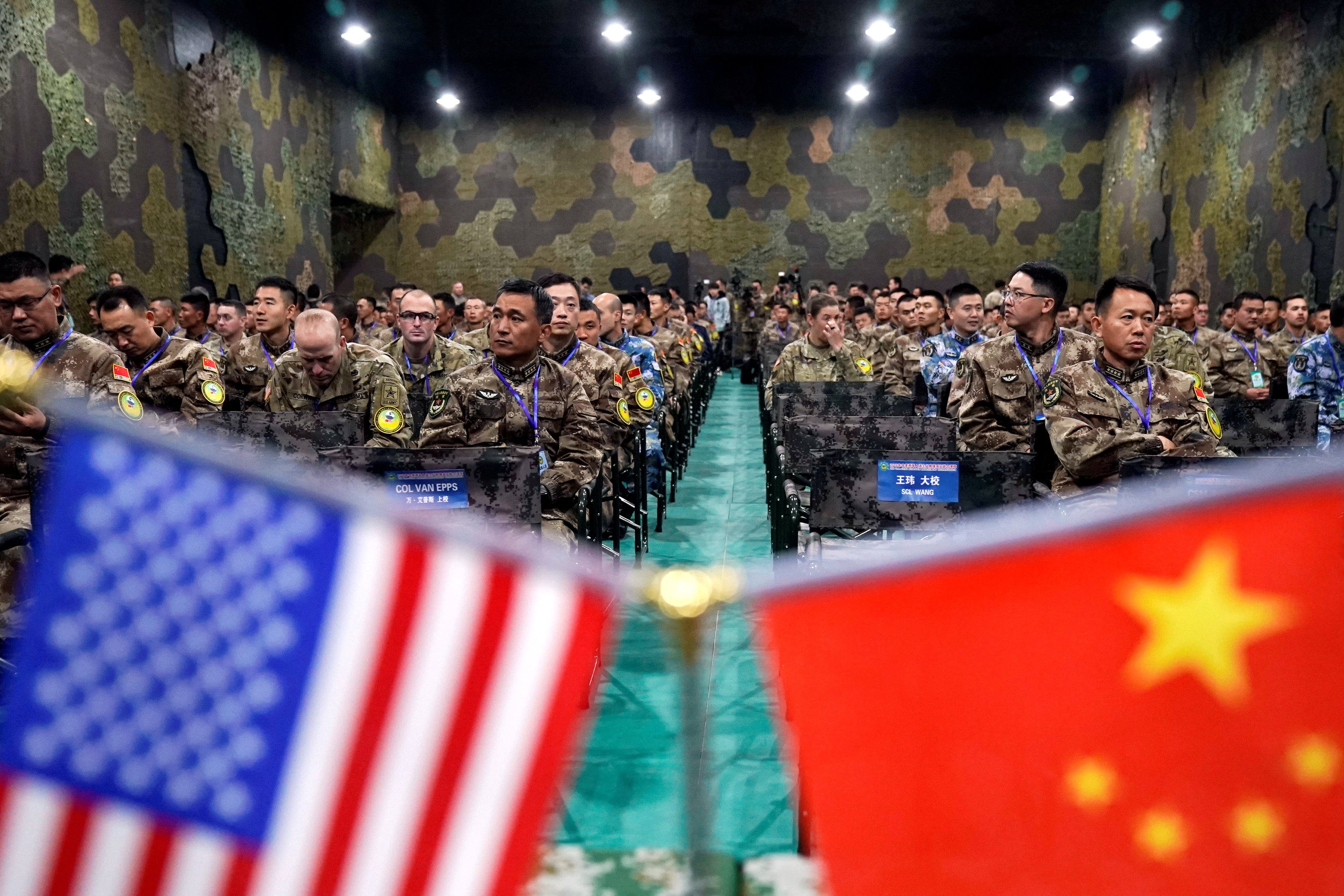 The US and Chinese governments have welcomed the return of military-to-military talks as an improvement to tense ties. Photo: Reuters