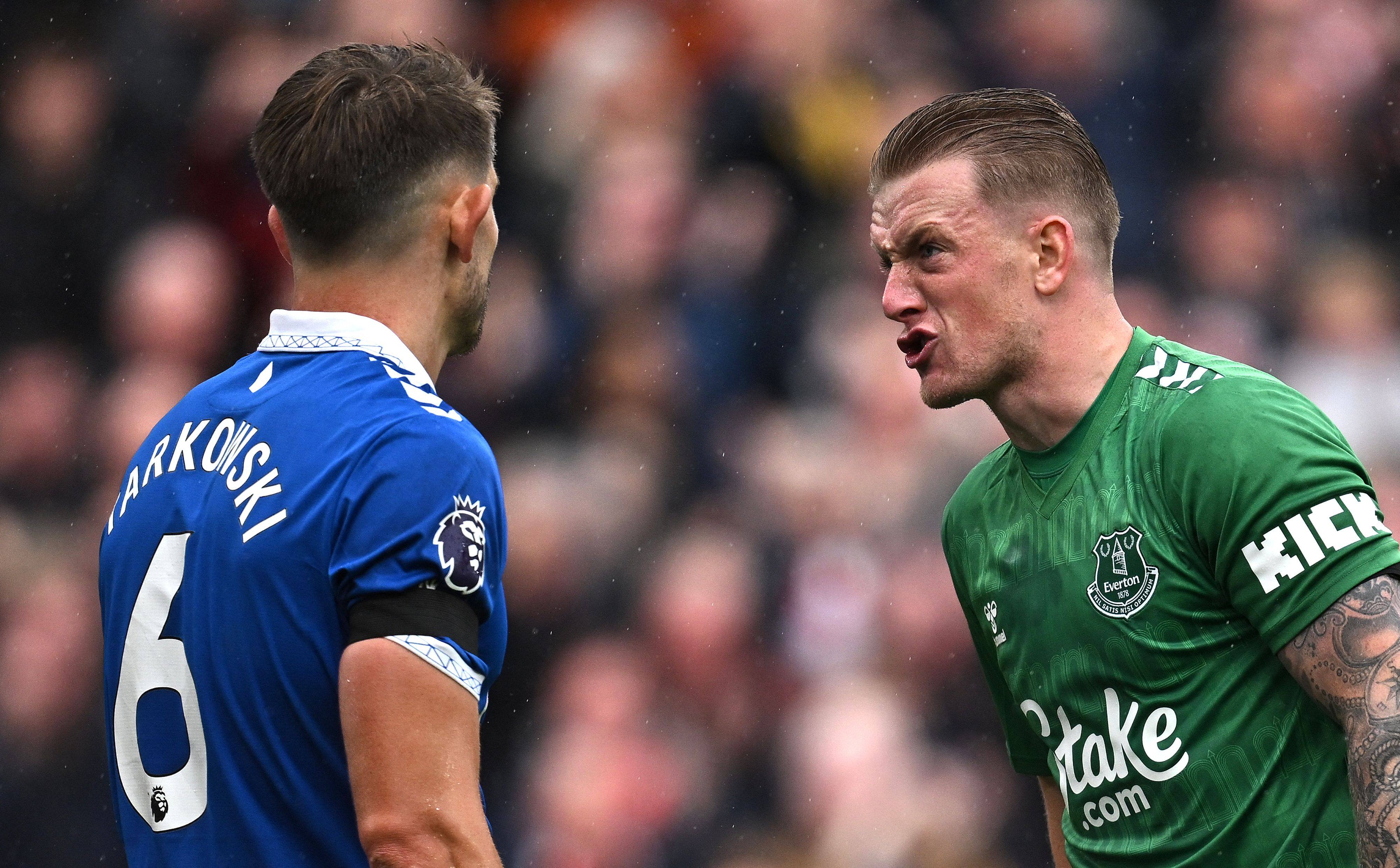 Everton are furious after being handed a 10-point deduction by a Premier League independent commission. Photo: AFP