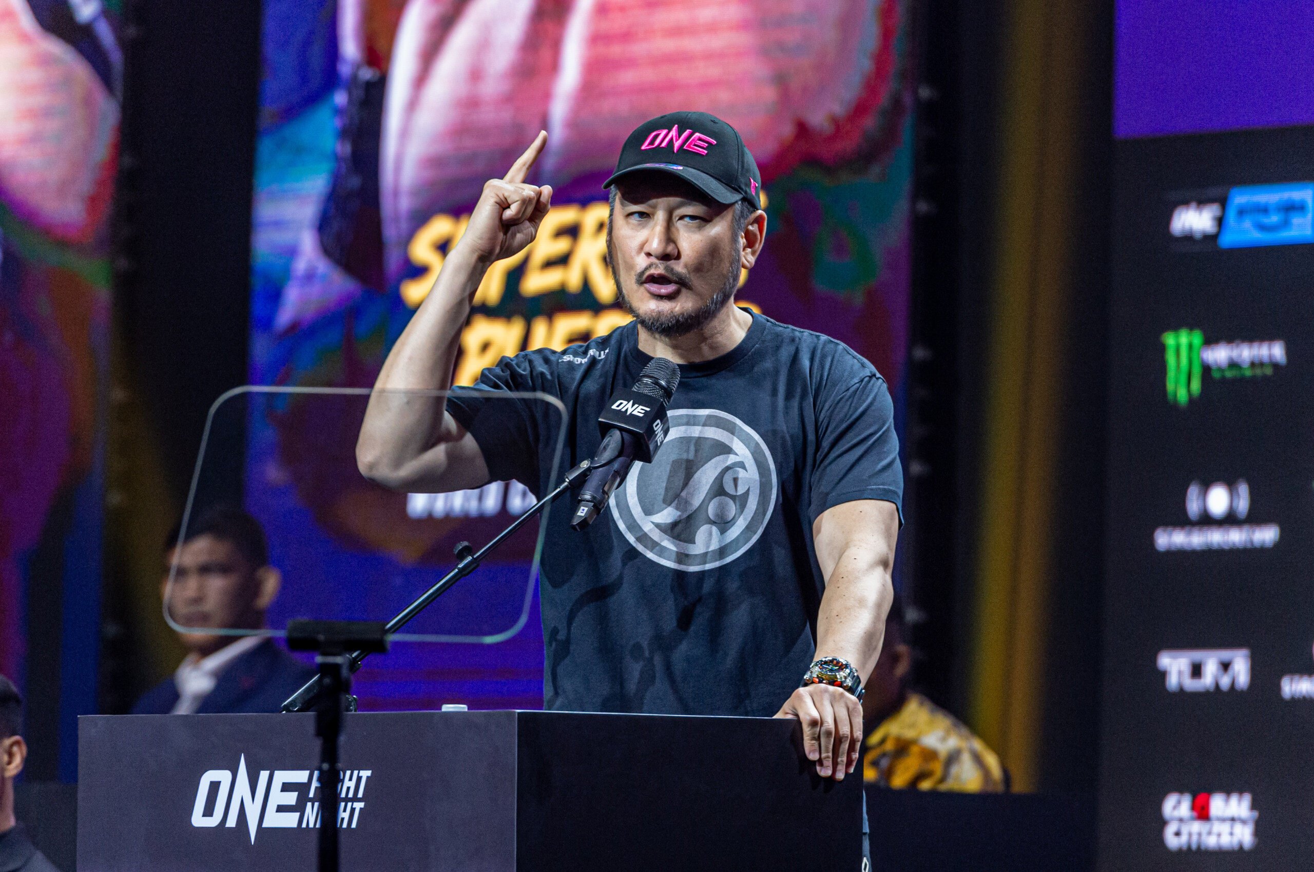 CEO Chatri Sityodtong at the ONE Fight Night 6 press conference in Bangkok, Thailand. Photo: ONE Championship