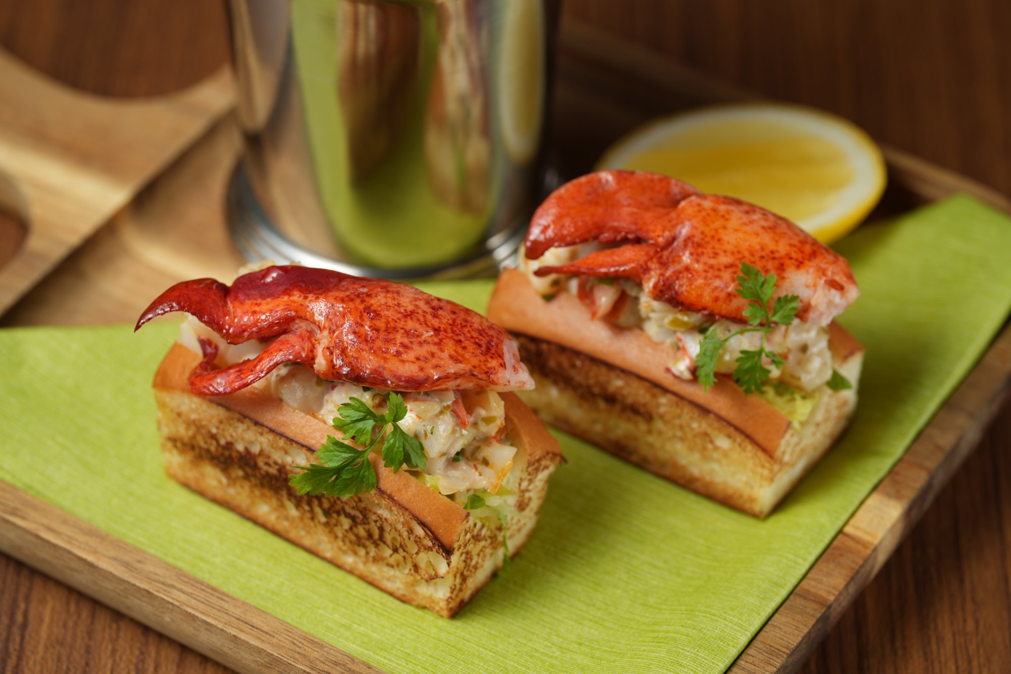 The Enclave’s Boston lobster roll is flavoured with a house-made XO sauce. Photo: The Enclave
