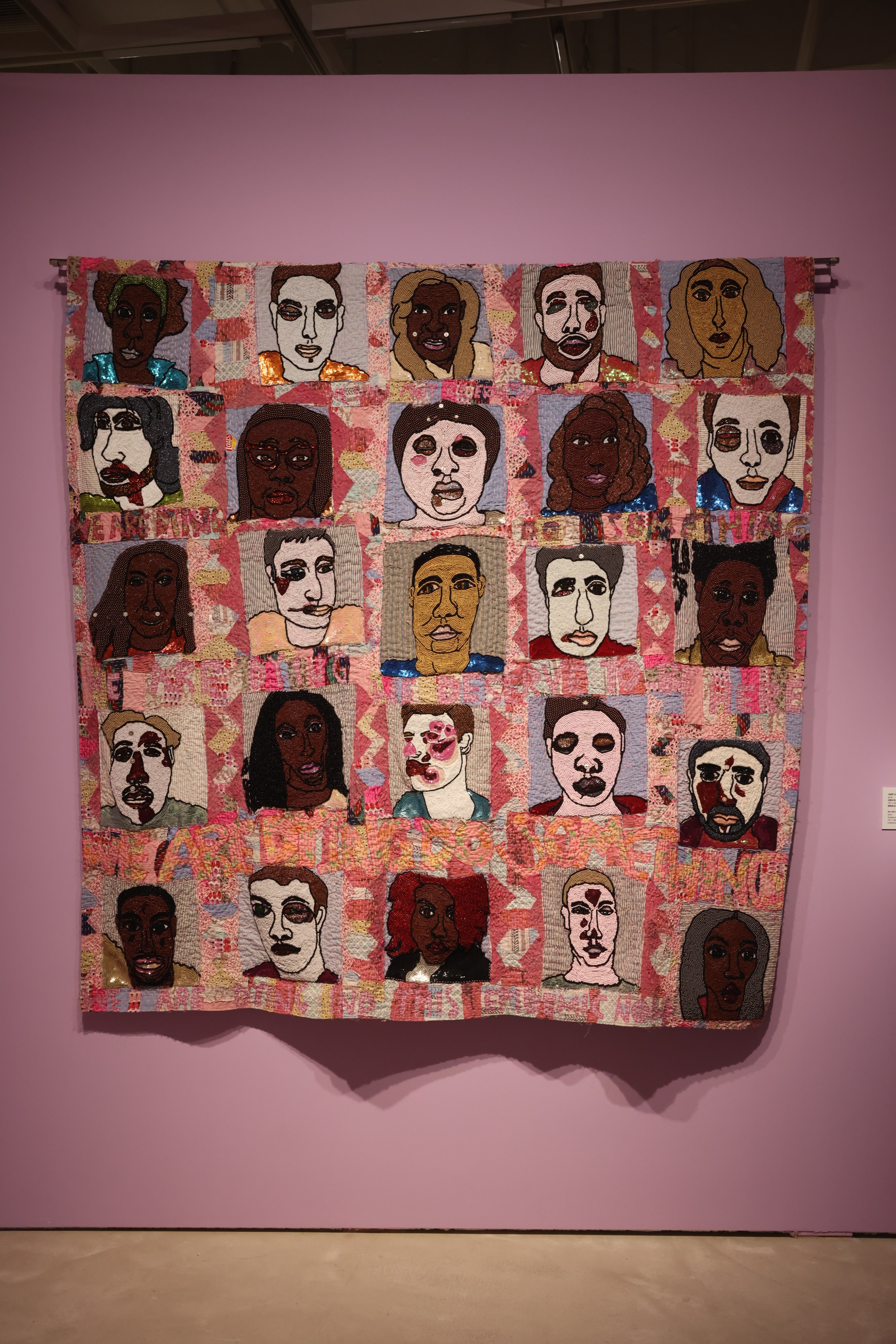 “We Will Not Be Erased”, a 2019 work by Thai artist Jakkai Siributr, on loan from the Sunpride Foundation, that depicts gay activist victims of homophobic violence. It is part of Jakkai’s retrospective on show at Chat in Tsuen Wan, Hong Kong. Photo: courtesy Chat