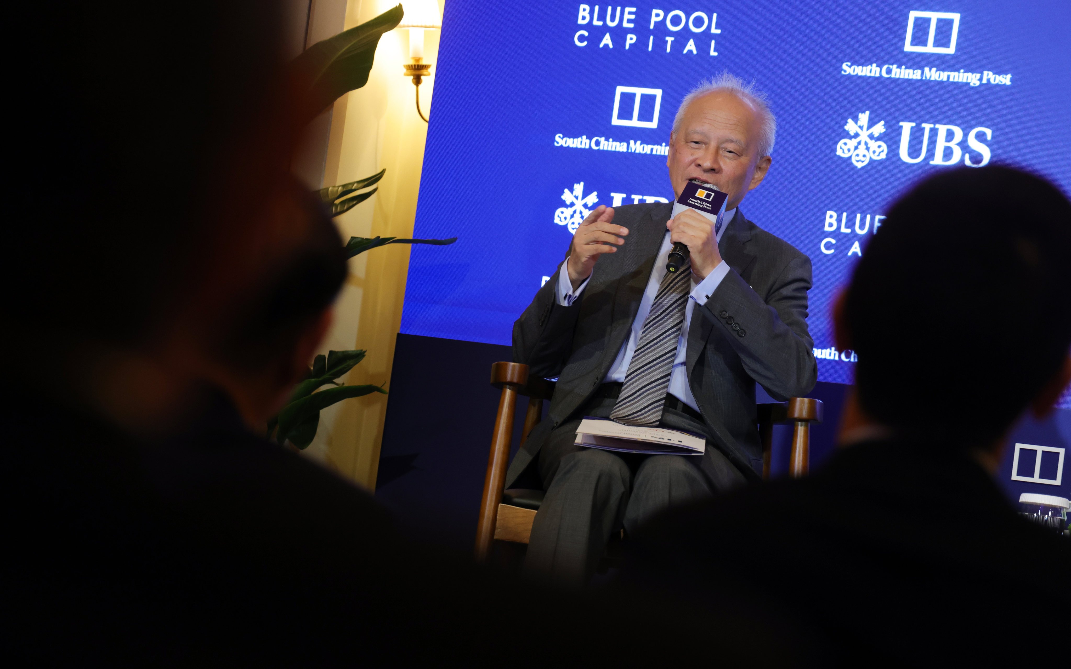 Former Chinese ambassador to the US Cui Tiankai says he is confident about Hong Kong’s future. Photo: May Tse