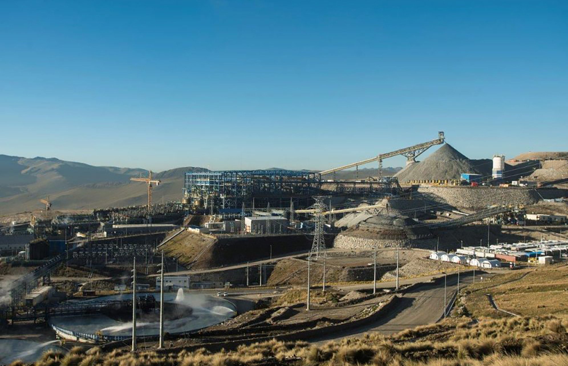 MMG’s copper mine in Las Bambas, Peru. The mining company has been hunting for copper assets for more than a year, amid a surge in demand for the metal. Photo: SCMP Handout