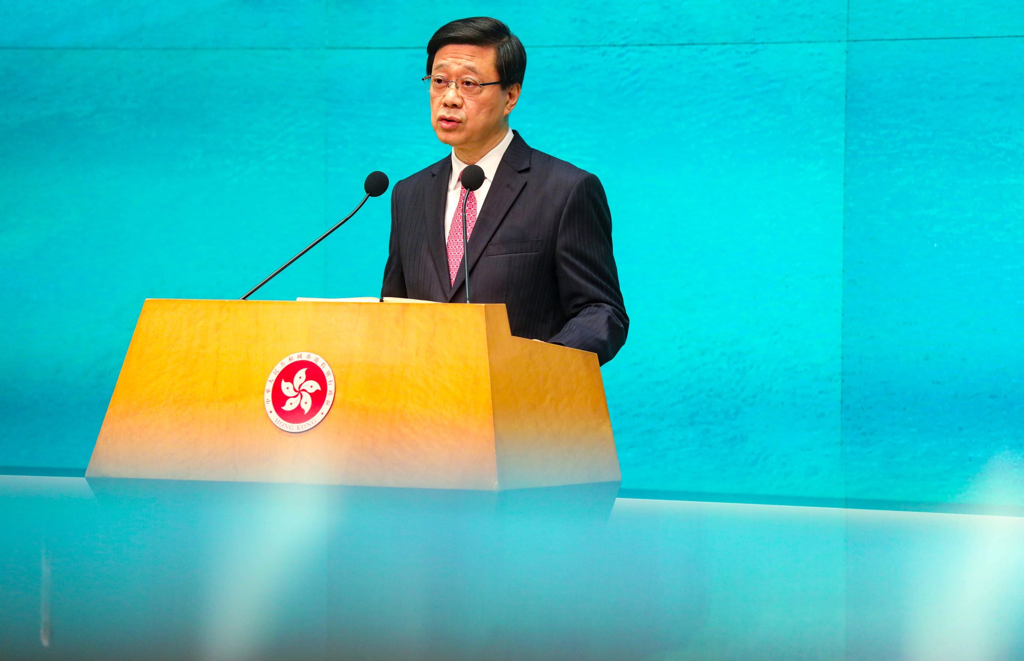 hong kong leader john lee skipped apec. did the city win or lose and when will he get us sanctions against him lifted?