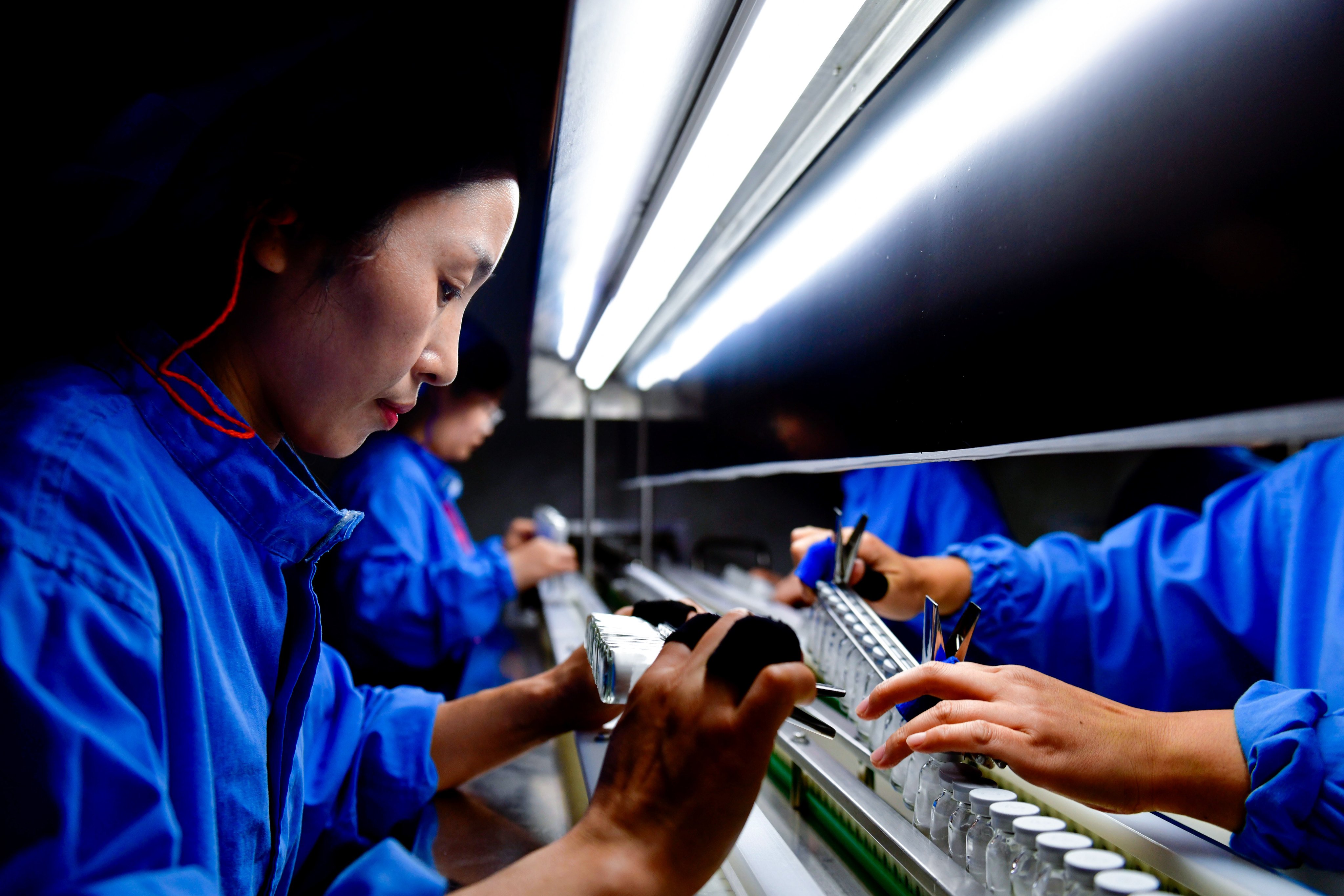 China now has 10,000 sizeable pharmaceutical enterprises researching the second-highest number of new medicines in the world, according to government data. Photo: Xinhua