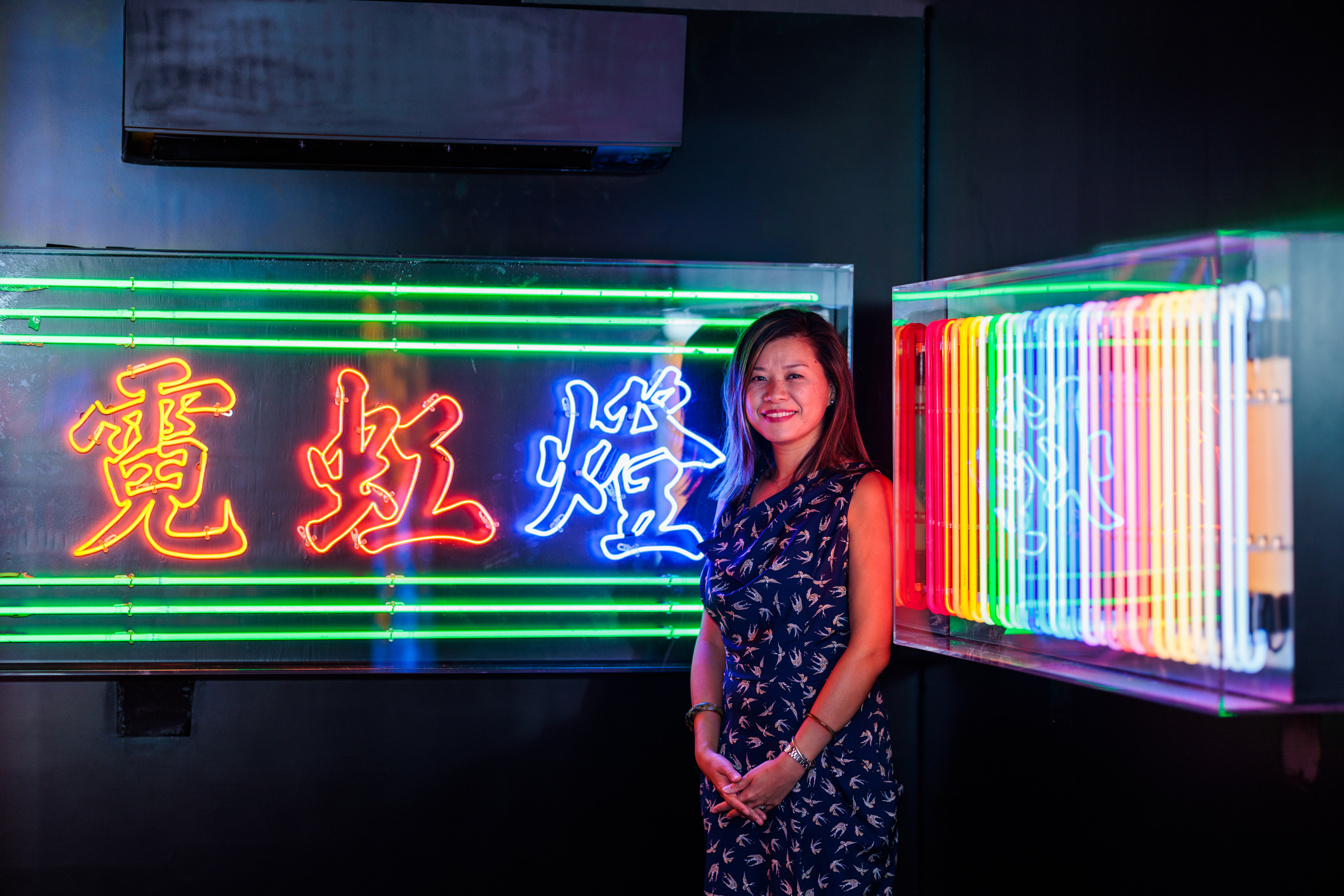 Cardin Chan is general manager of Tetra Neon Exchange, which rescues and preserves Hong Kong’s disappearing neon signs. She reveals how the Wufeng Lin Family Mansion in Taiwan changed her life. Photo: Courtesy of Cardin Chan