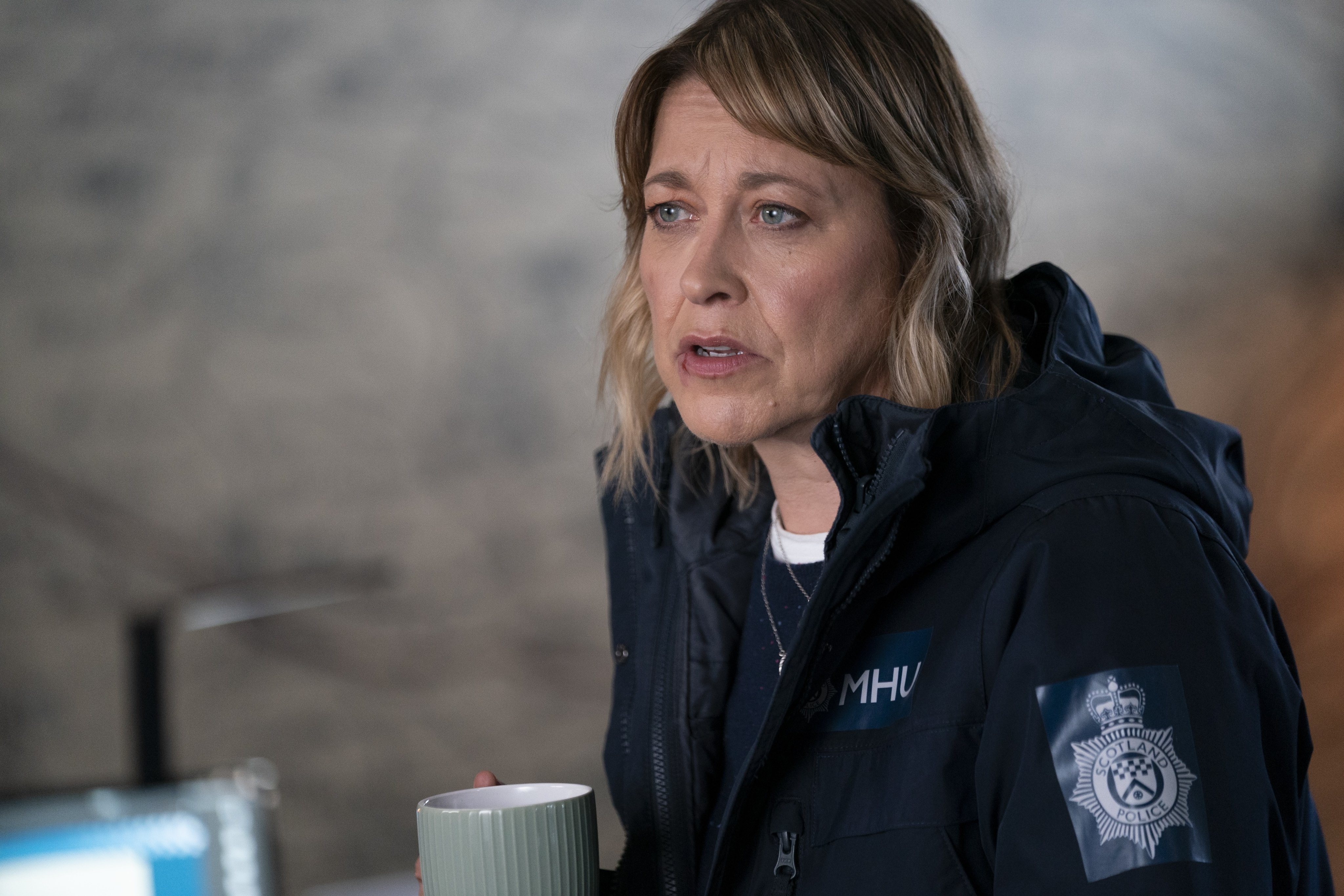 BBC First drama Annika stars Nicola Walker (above) as Detective Inspector Annika Strandhed, investigating murders around Scotland, and raising her rebellious teenage daughter. Photo: Black Camel Pictures and All3Media International