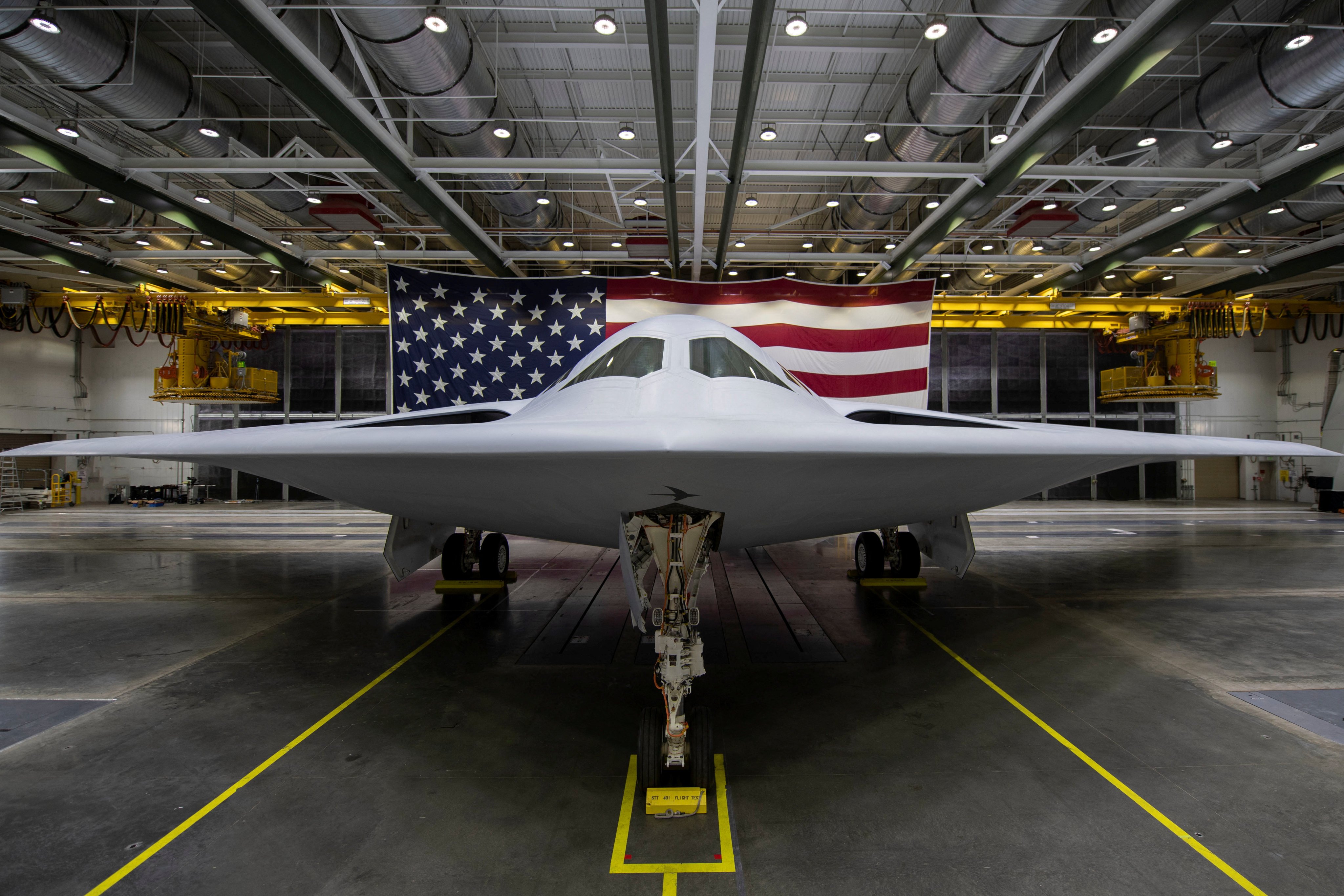 Chinese researchers are coming up with tactics to overpower America’s new B-21 Raider stealth bomber. Photo: US Air Force via Reuters