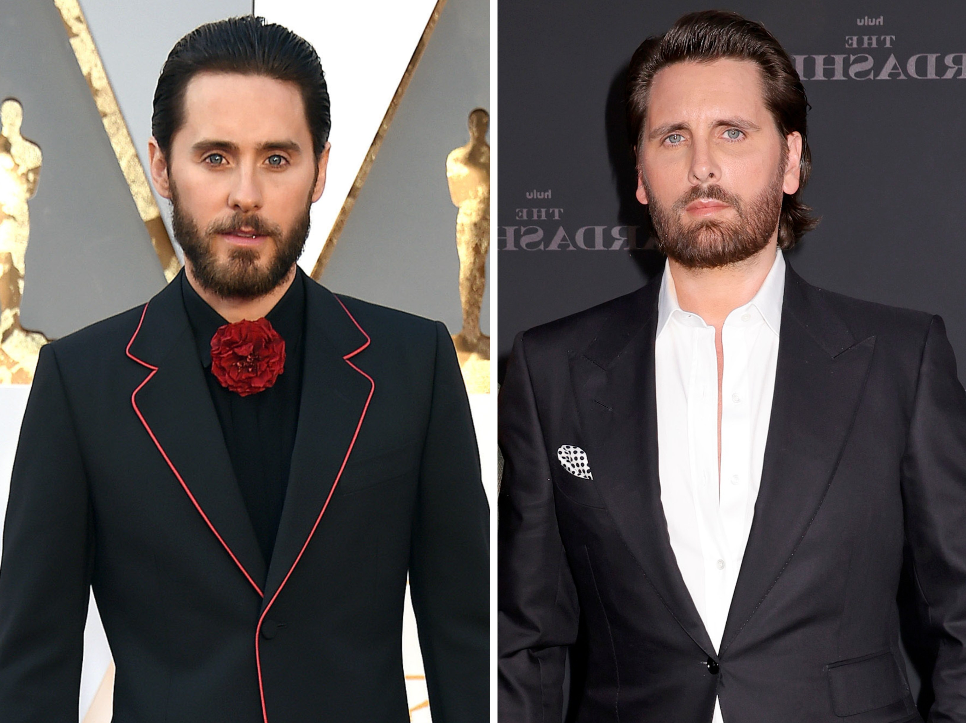 There’s a TikTok theory that Jared Leto and Scott Disick are long-lost twins ... and the actor just commented on it in an interview. Photo: Getty Images, Zuma Press/Corbis