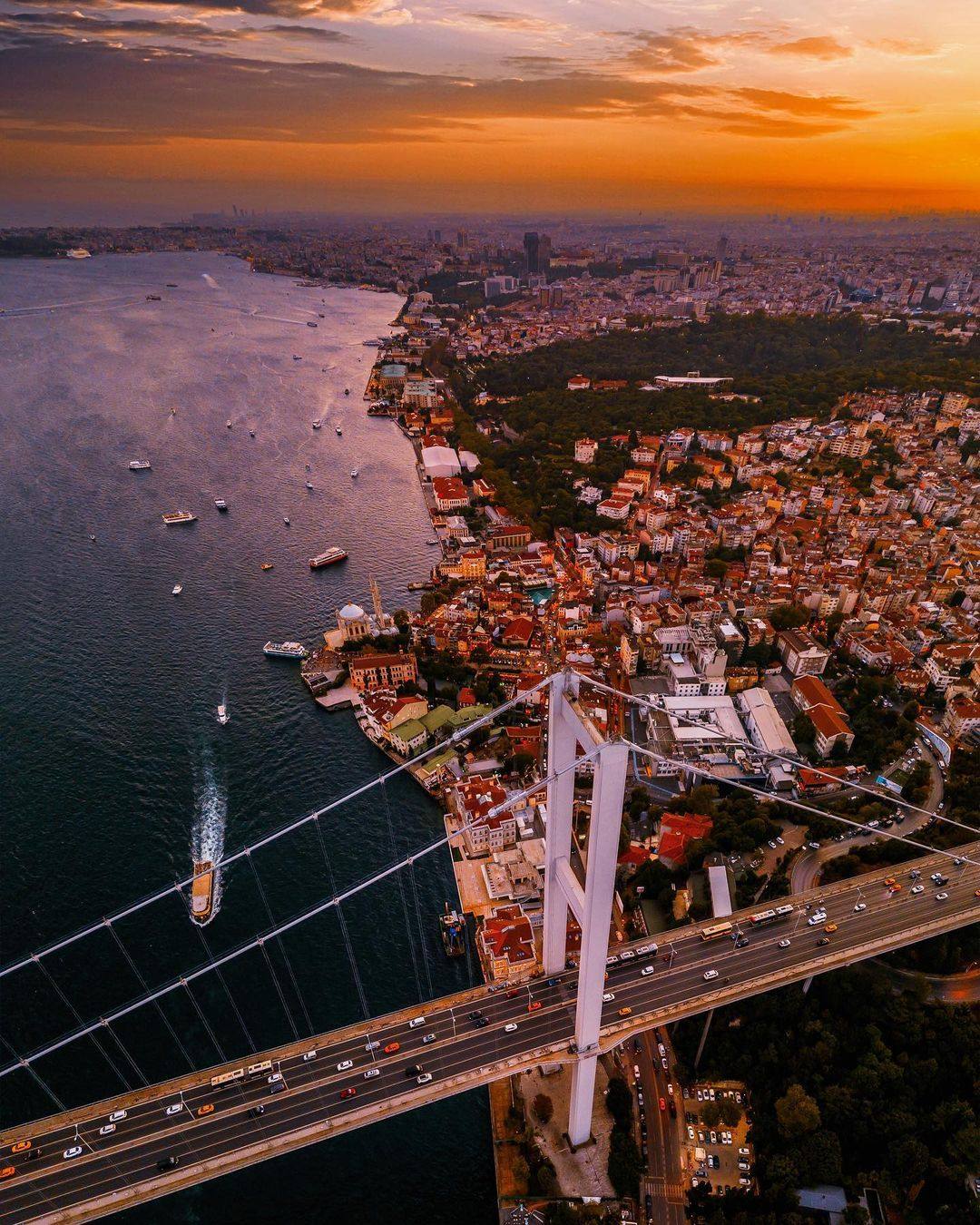 Istanbul has long been known as the ultimate historical and cultural melting pot of the world. Go for a walk along the Bosphorus or grab coffee at Bebek. Photo: @go__istanbul/Instagram