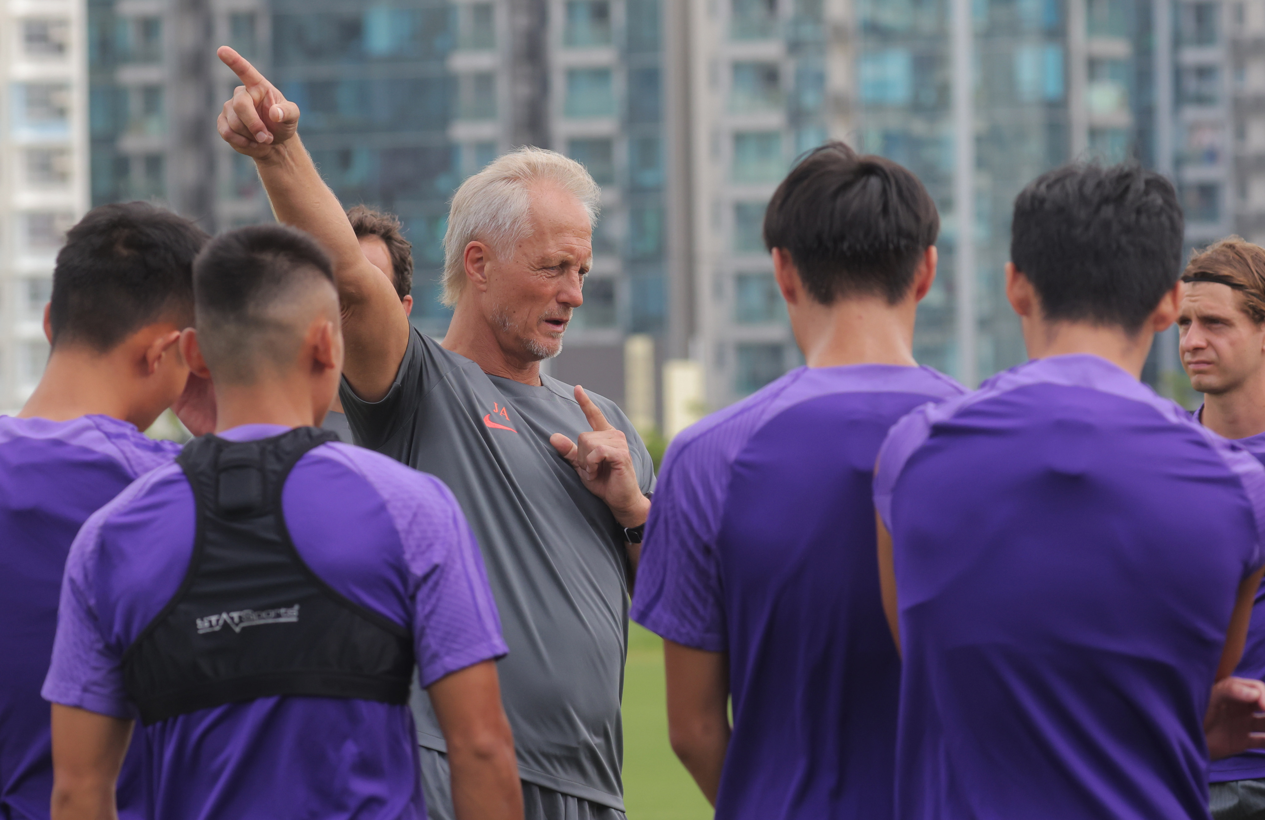 Head coach Jorn Andersen will have a month to prepare his players for January’s finals. Photo: Jelly Tse