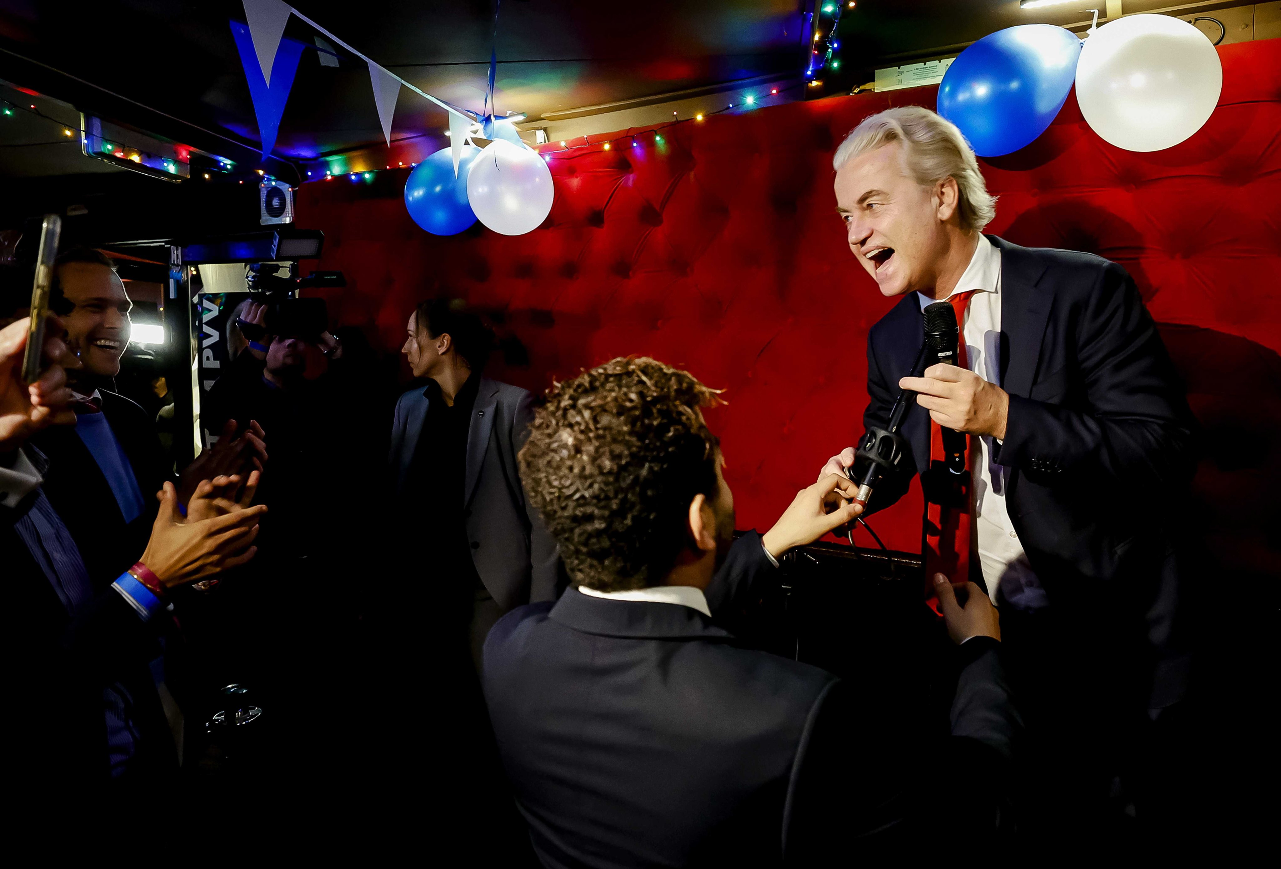 Dutch anti-Islam, anti-EU populist politician Geert Wilders looks set to become the Netherlands’ next prime minister. Photo: EPA-EFE