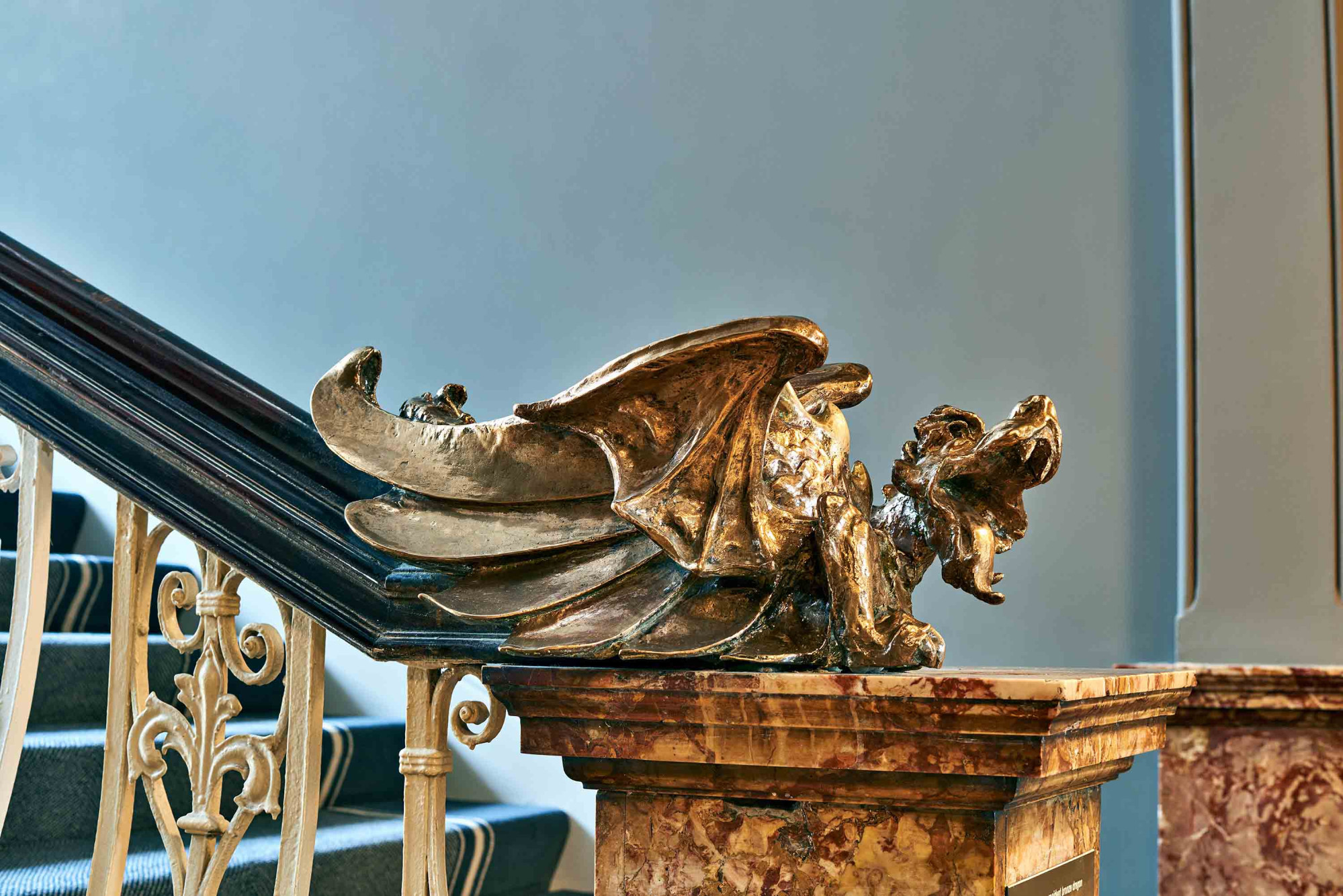 Kimpton Fitzroy London’s Lucky George dragon mascot. Photo: Kimpton Fitzroy London