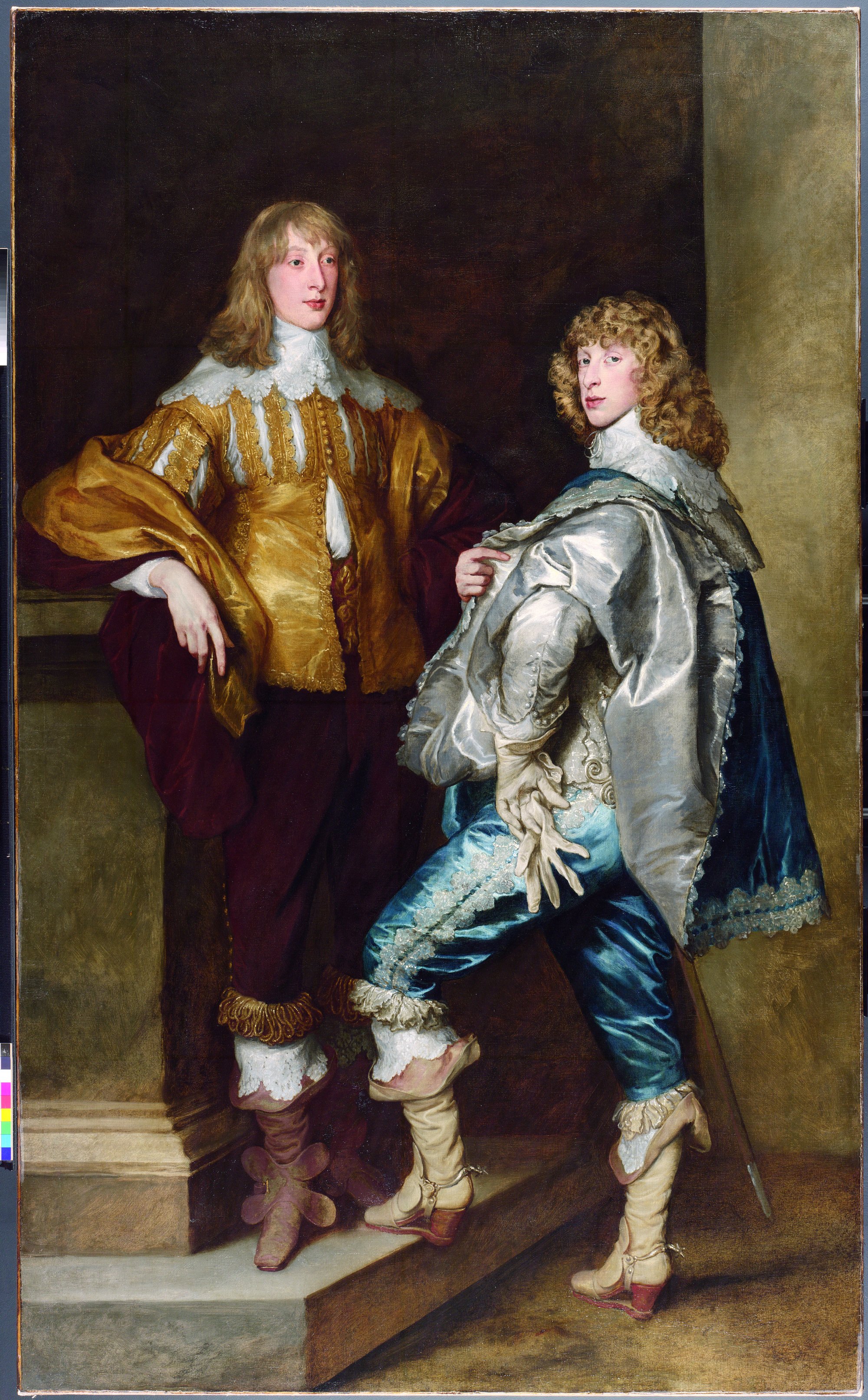 Lord John Stuart and his Brother, Lord Bernard Stuart. Photo: National Gallery