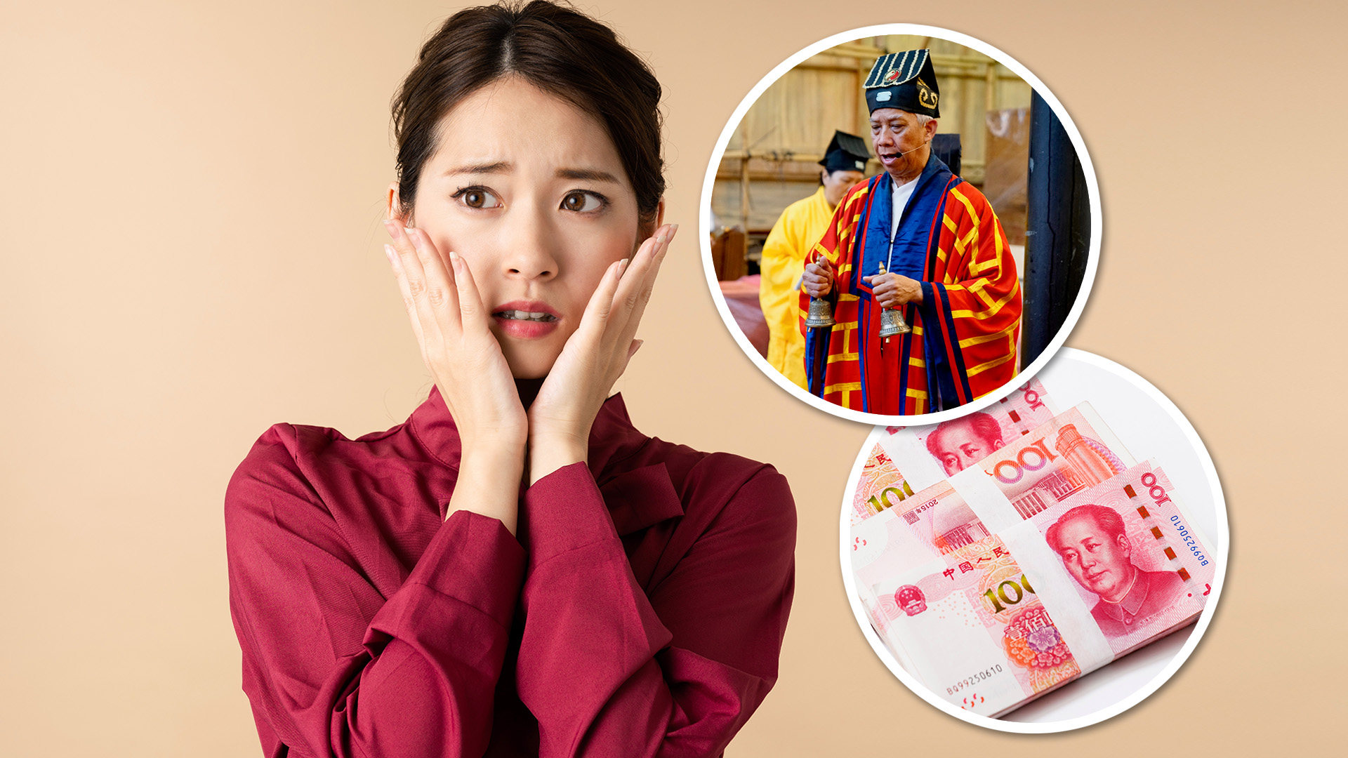 A gullible woman in China who was convinced she would die soon by her “best friend” posing as a fortune teller, handed over US$210,000  to “extend her life”. Photo: SCMP composite/Shutterstock