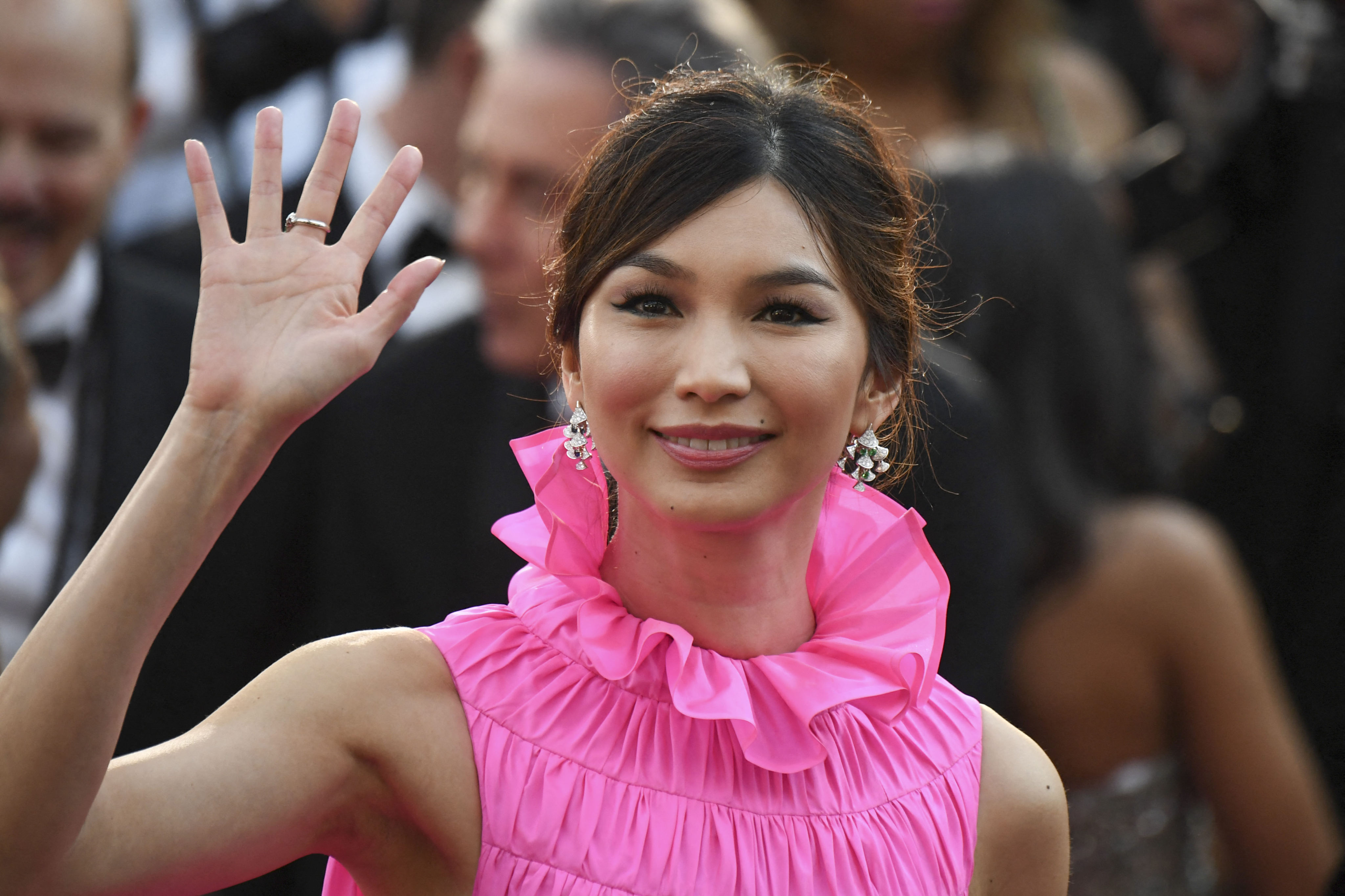 British actress Gemma Chan arrives for the Oscars in 2019. She and Netflix have optioned Thai author Pim Wangtechawat’s debut novel, offering hope of international recognition for a wave of other young Thai writers. Photo: AFP