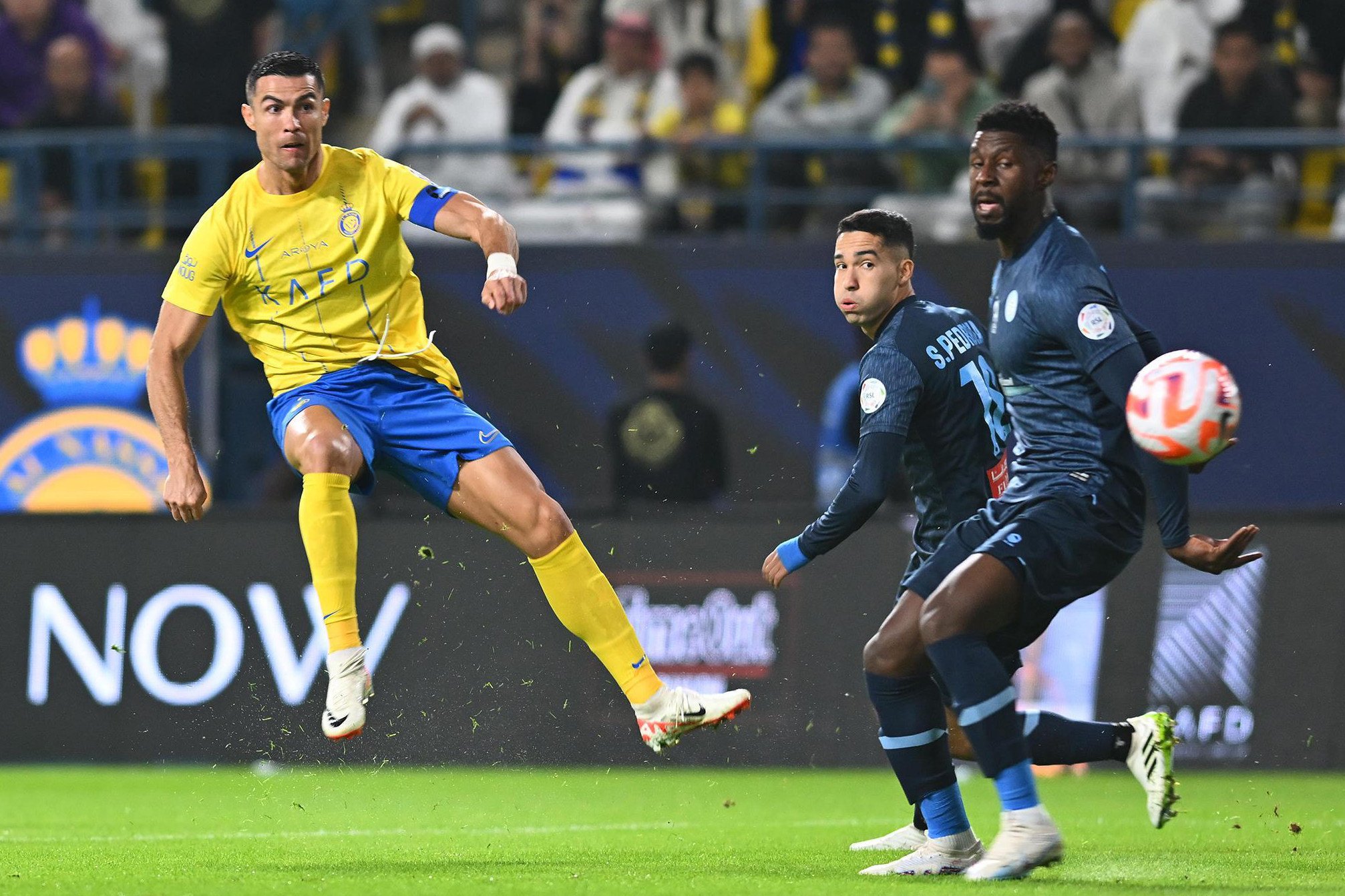 Cristiano Ronaldo has sparkled for Al Nassr, leading Luis Figo to suggest Manchester United should have kept him. Photo: SPA