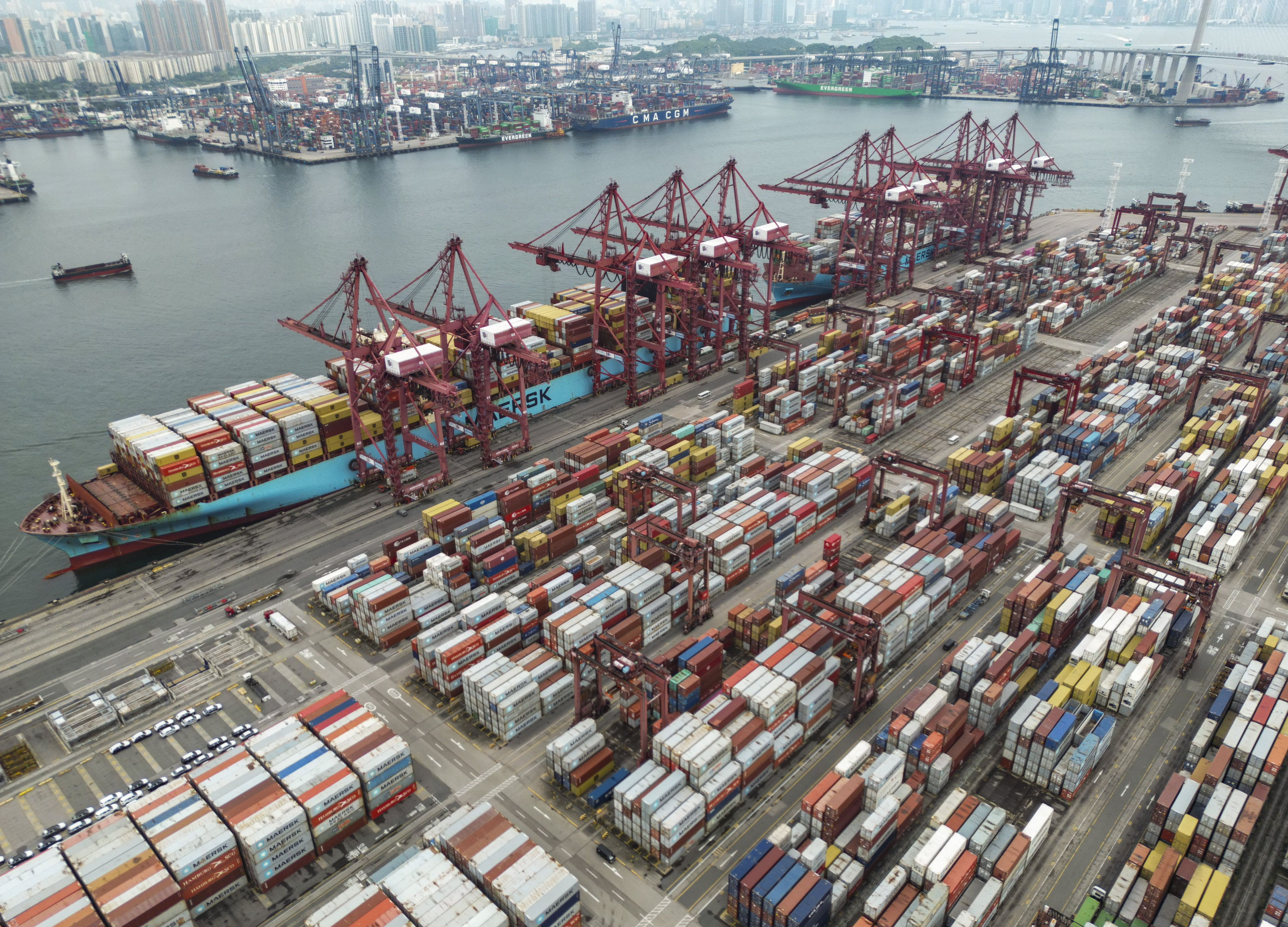 Hong Kong exports are likely to still face “significant challenges” next year, the city’s finance chief has said. Photo: Dickson Lee