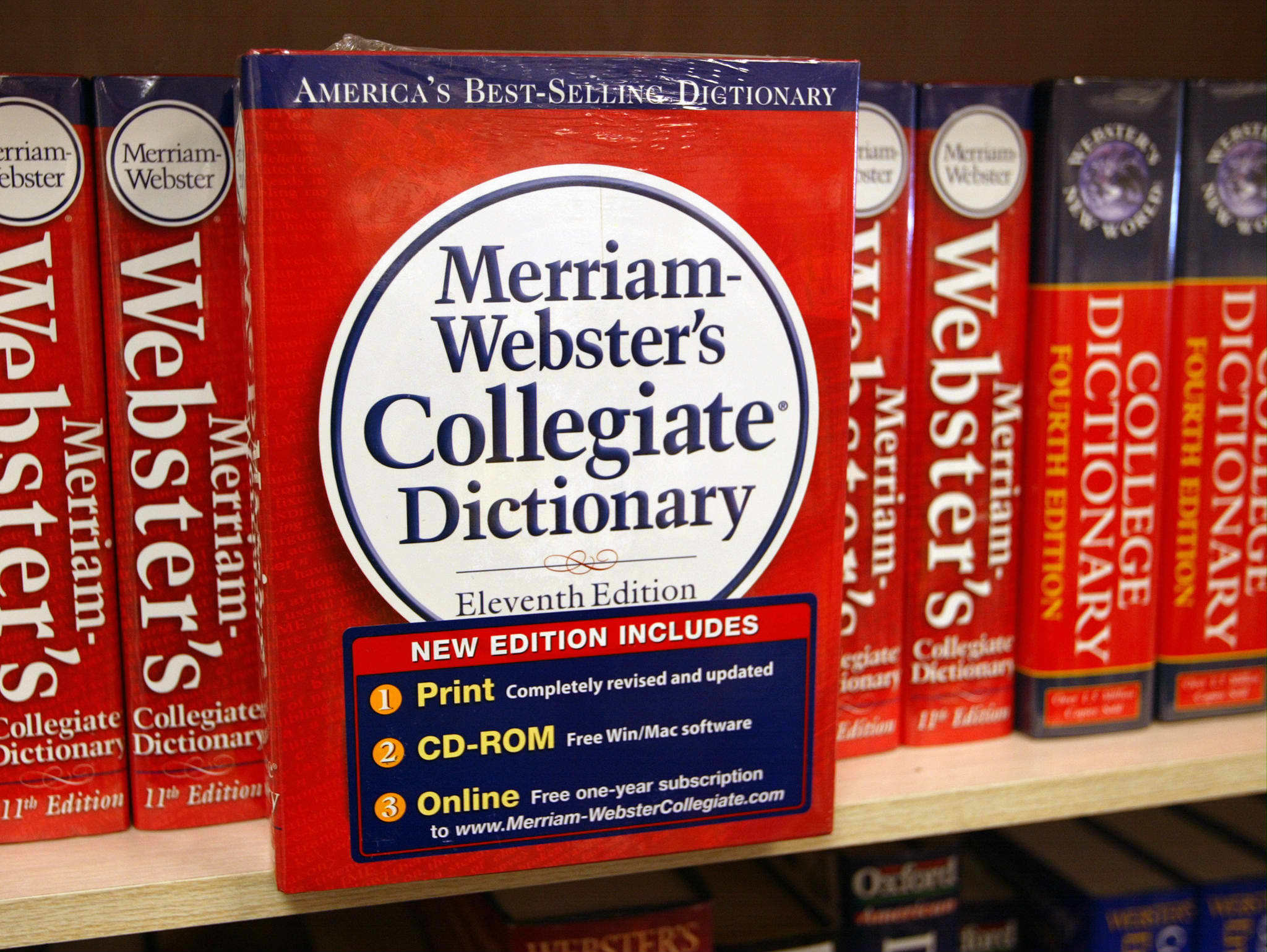 For the 20th year in a row, Merriam-Webster chose a word of the year. Photo: AFP