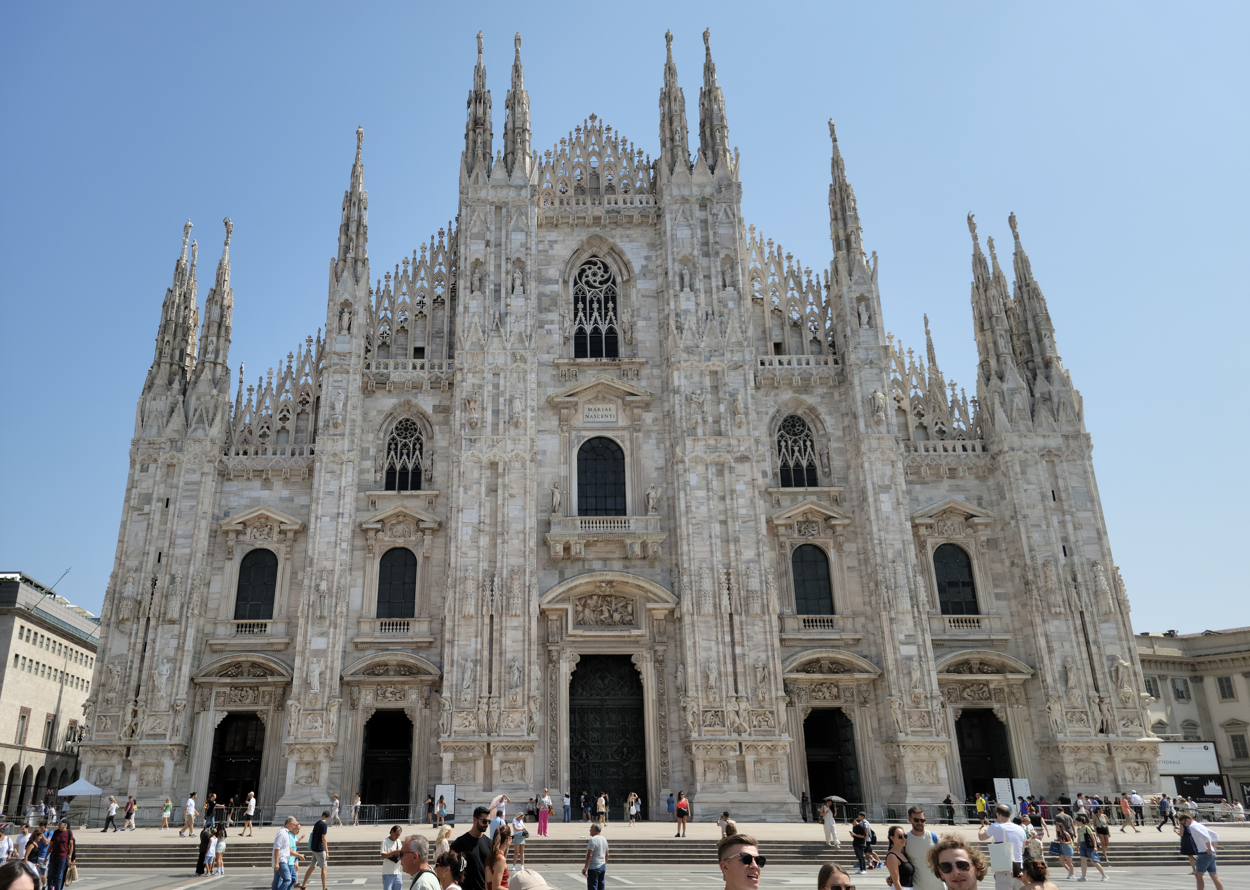 The Duomo di Milano is the largest church in Italy and third largest in the world, and is a must-see in the Italian city even if you’re only there for 24 hours. Photo: Tom Eves
