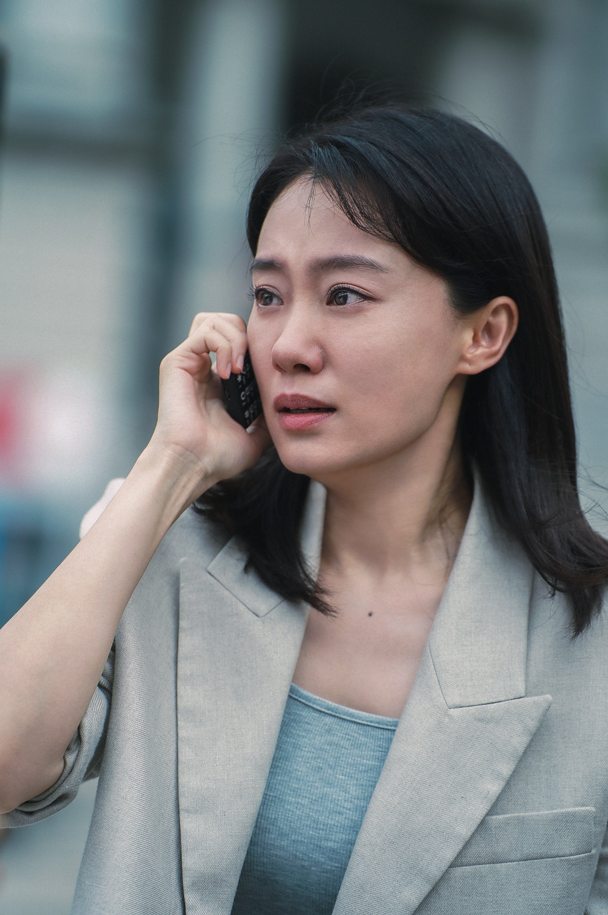 Zhang Xiaofei as high-flying lawyer Vicky Chen in a still from “Last Suspect” (category IIB, Mandarin) directed by Zhang Mo. Lee Hong-chi co-stars.

