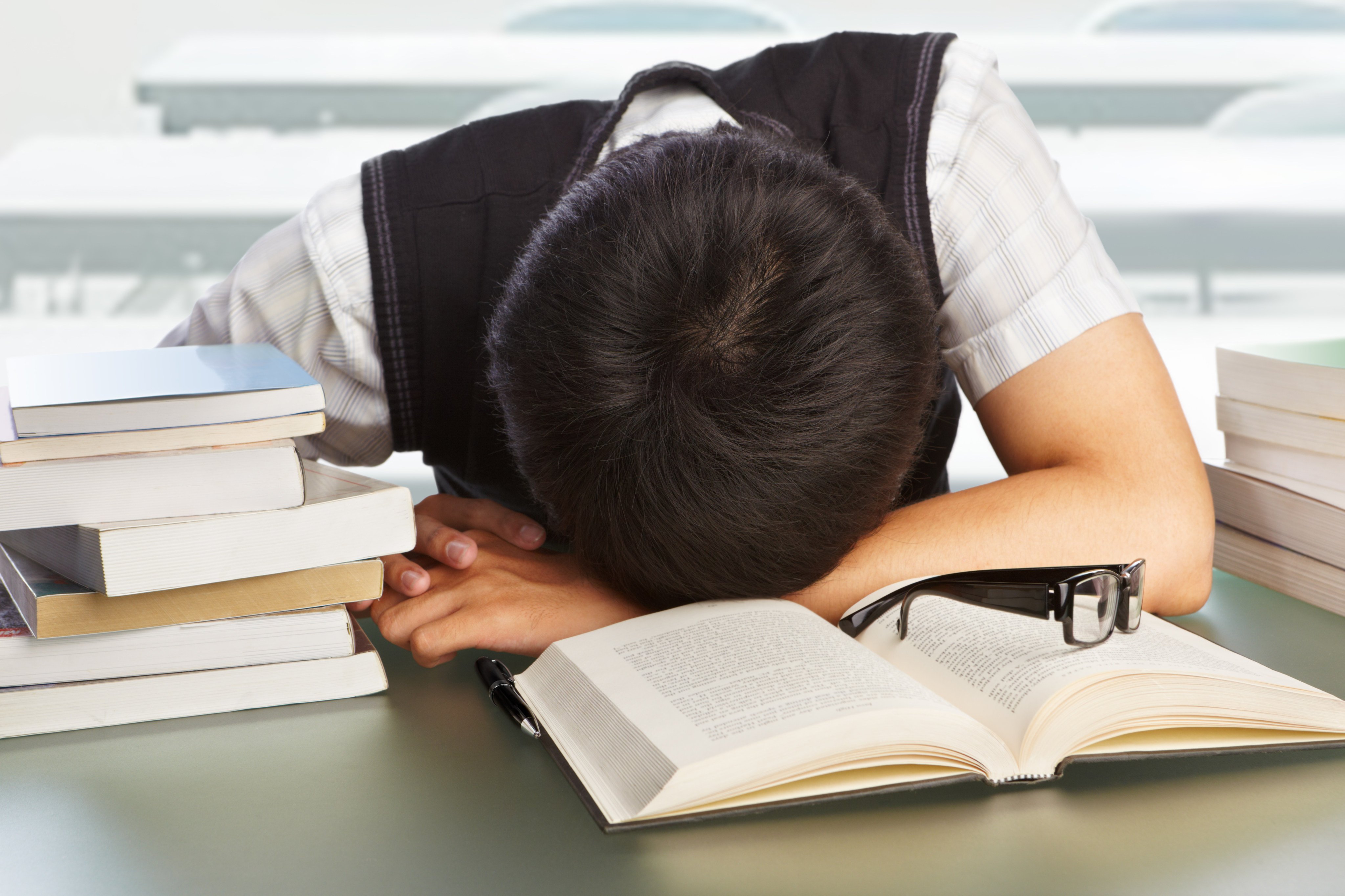 School-related problems were among issues identified as causing mental health issues. Photo: Shutterstock