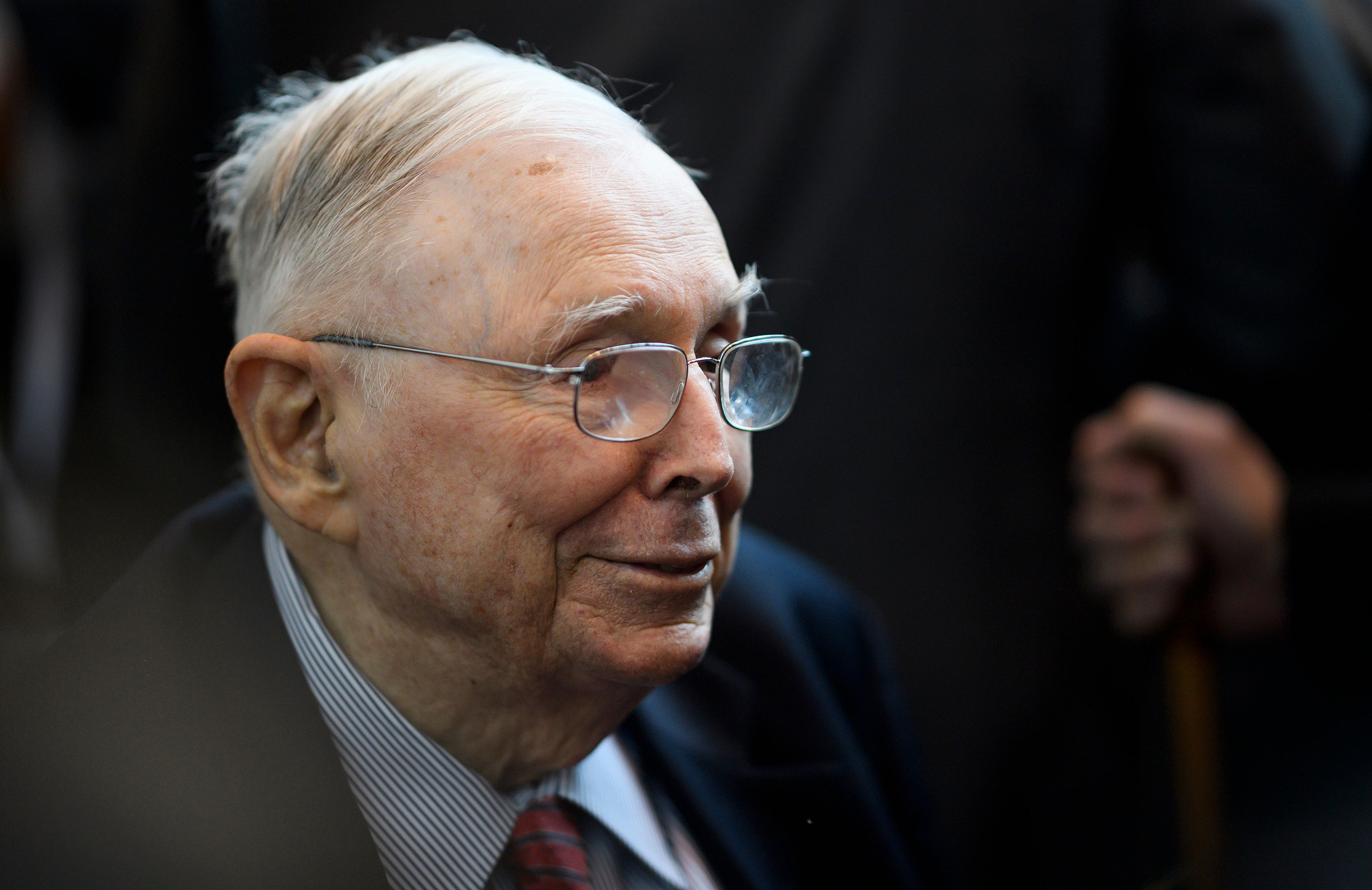 Berkshire Hathaway vice-chairman Charlie Munger pictured at the company’s annual shareholders’ meeting in Omaha, Nebraska in  May 2019. Photo: AFP/Getty Images/TNS