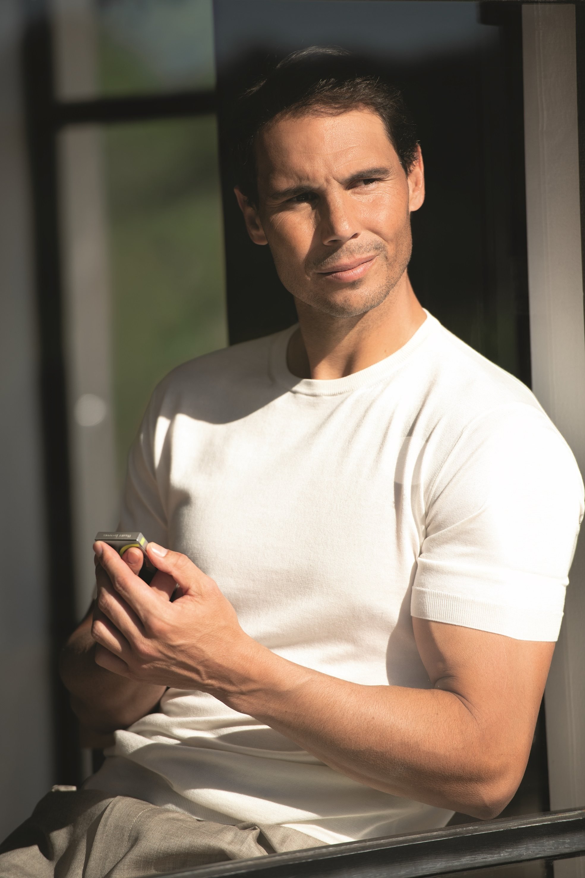 Tennis legend Rafael Nadal has collaborated with haute perfumerie house Henry Jacques on a collection of fragrances called In All Intimacy, along with a special edition of the house’s innovative Clic-Clac carrying case. Photo: Handout