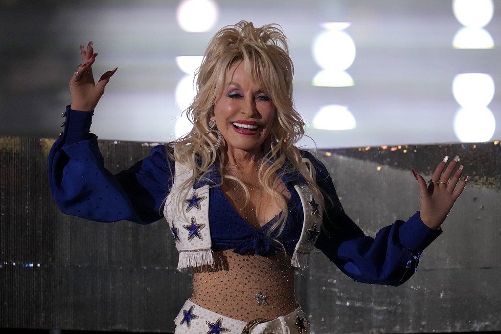 Dolly Parton has had plenty to say on the subject of looking good as she ages. Photo: @BradyMalloryTV/X