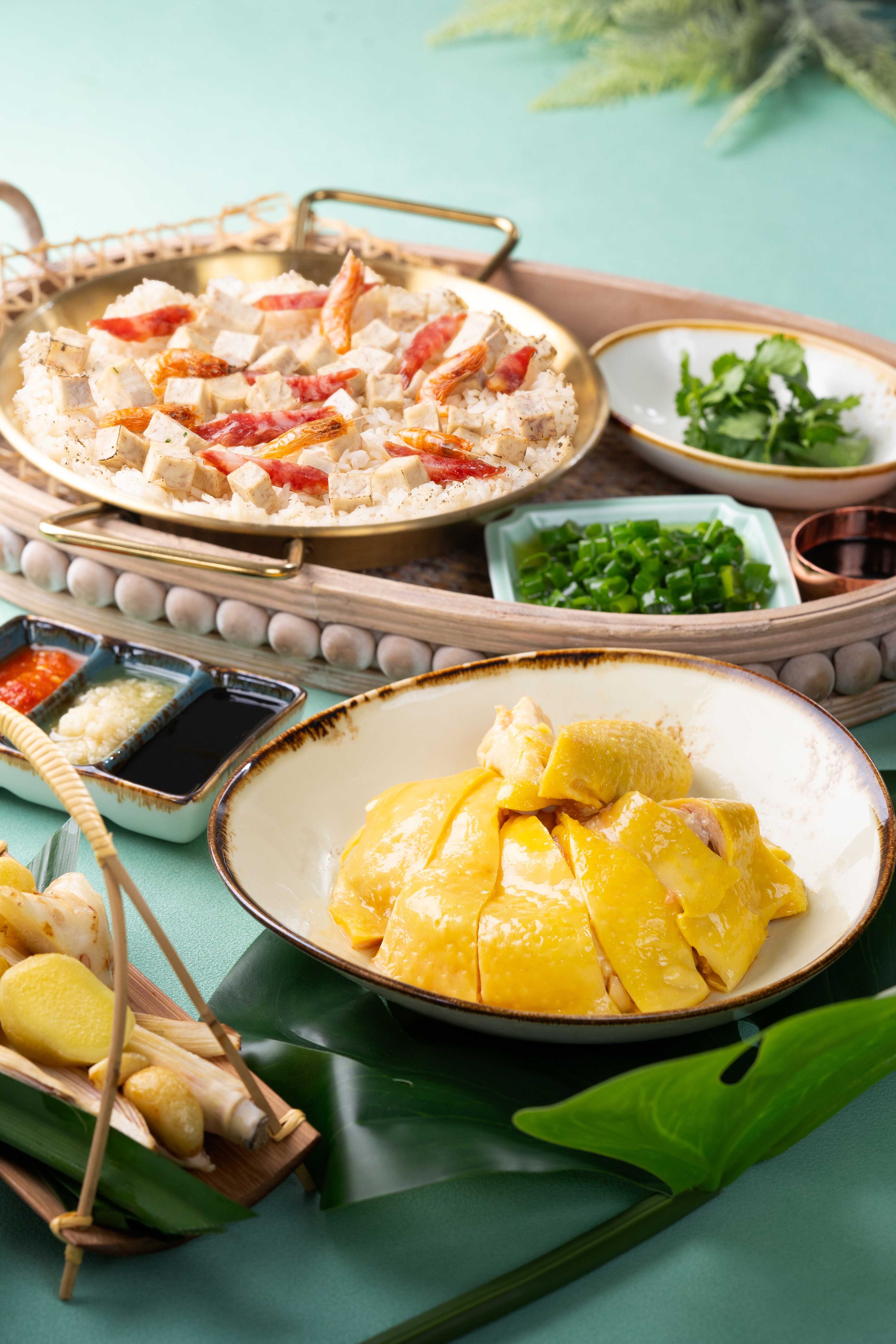 Hainan chicken paella at new Hong Kong restaurant Aunty Malay. This modern Malaysian joint is just one of many food and drink establishments opening in the city in December 2023. Photo: Aunty Malay