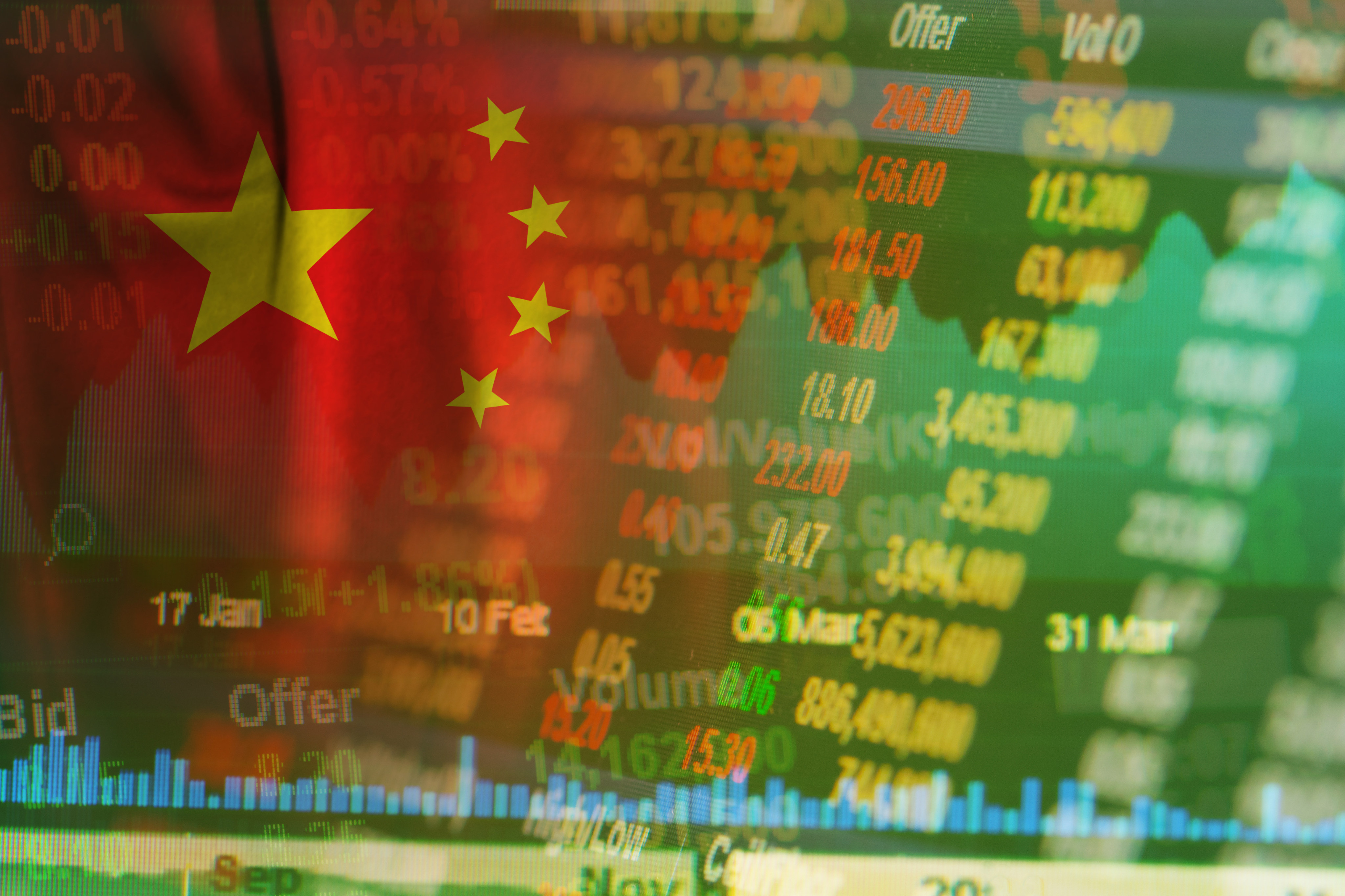 Chinese authorities are boosting efforts through a series of measures to boost the slumping stock market. Photo: Shutterstock