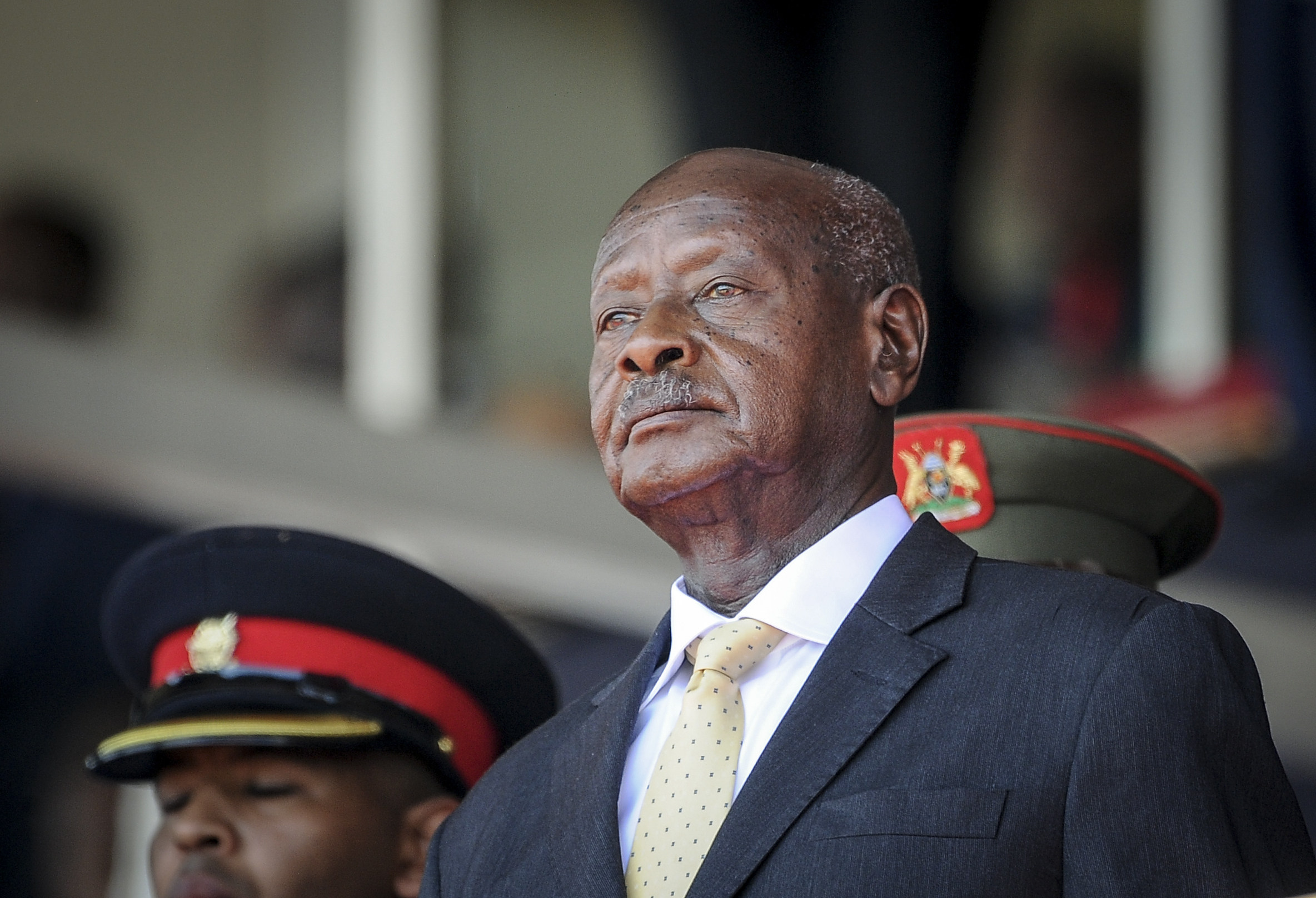 After Uganda’s President Yoweri Museveni passed severe new anti-LGTBQ laws criminalising homosexual acts, the World Bank froze new loans for the East African nation. Photo: AP