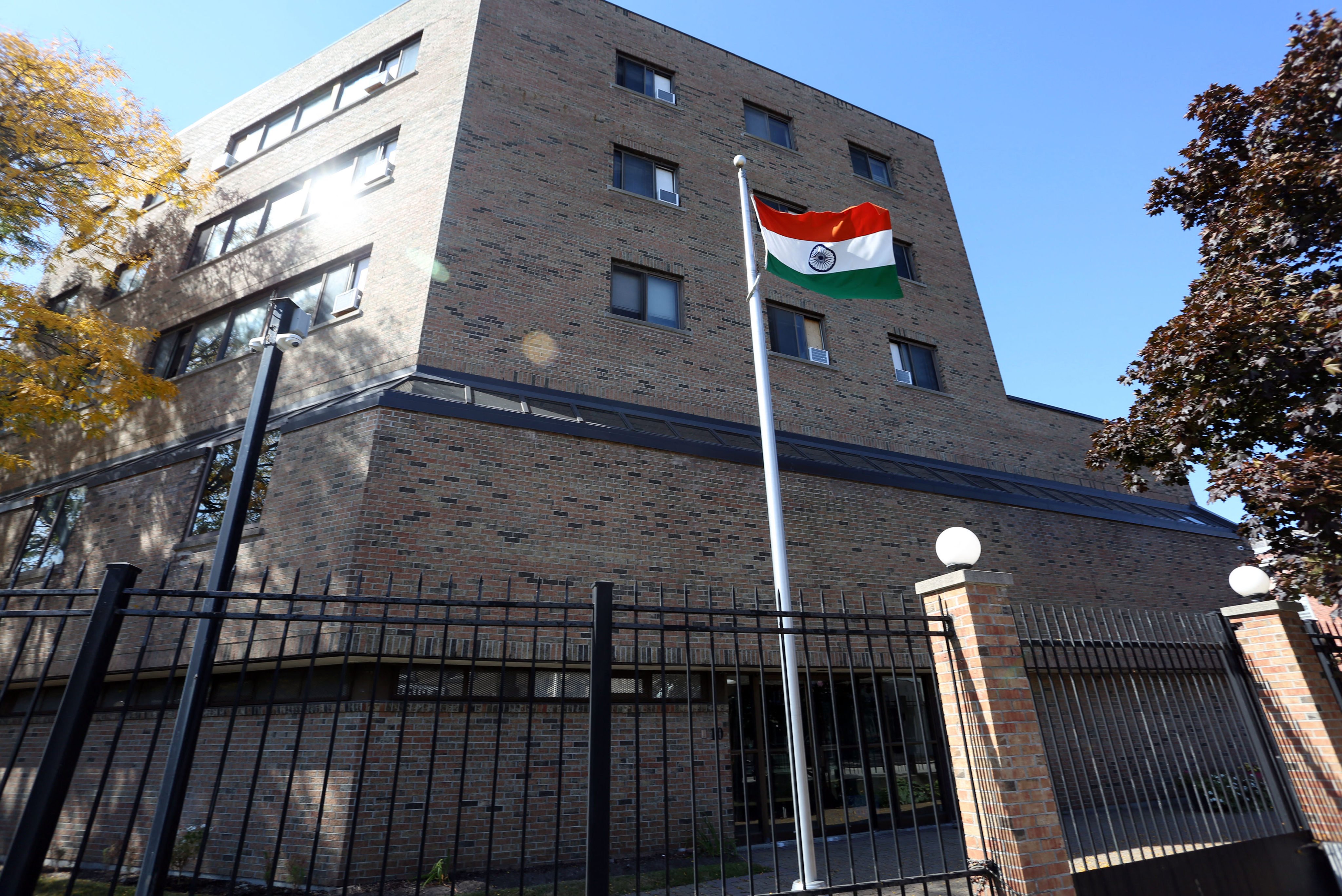 The High Commission of India in Ottawa, Canada. India has around 850 officers across 193 diplomatic posts worldwide. Photo: AFP 