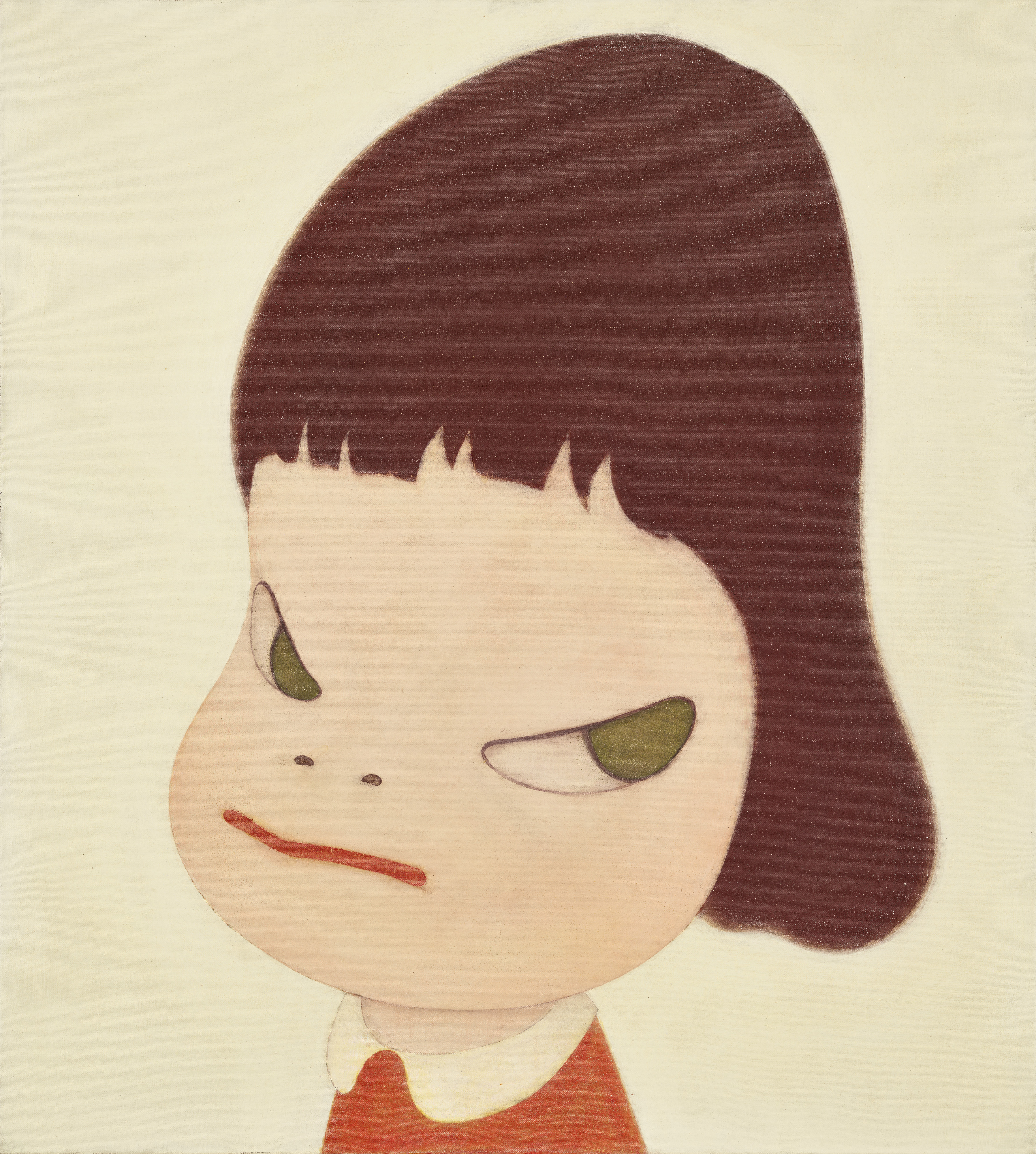 “Bad Barber” (2000), by Yoshitomo Nara, sold for HK$51.2 million including fees on November 28 during Christie’s 20th- and 21st-century art evening sale in Hong Kong, part of the auction house’s 2023 autumn sales. Photo: Christie’s

