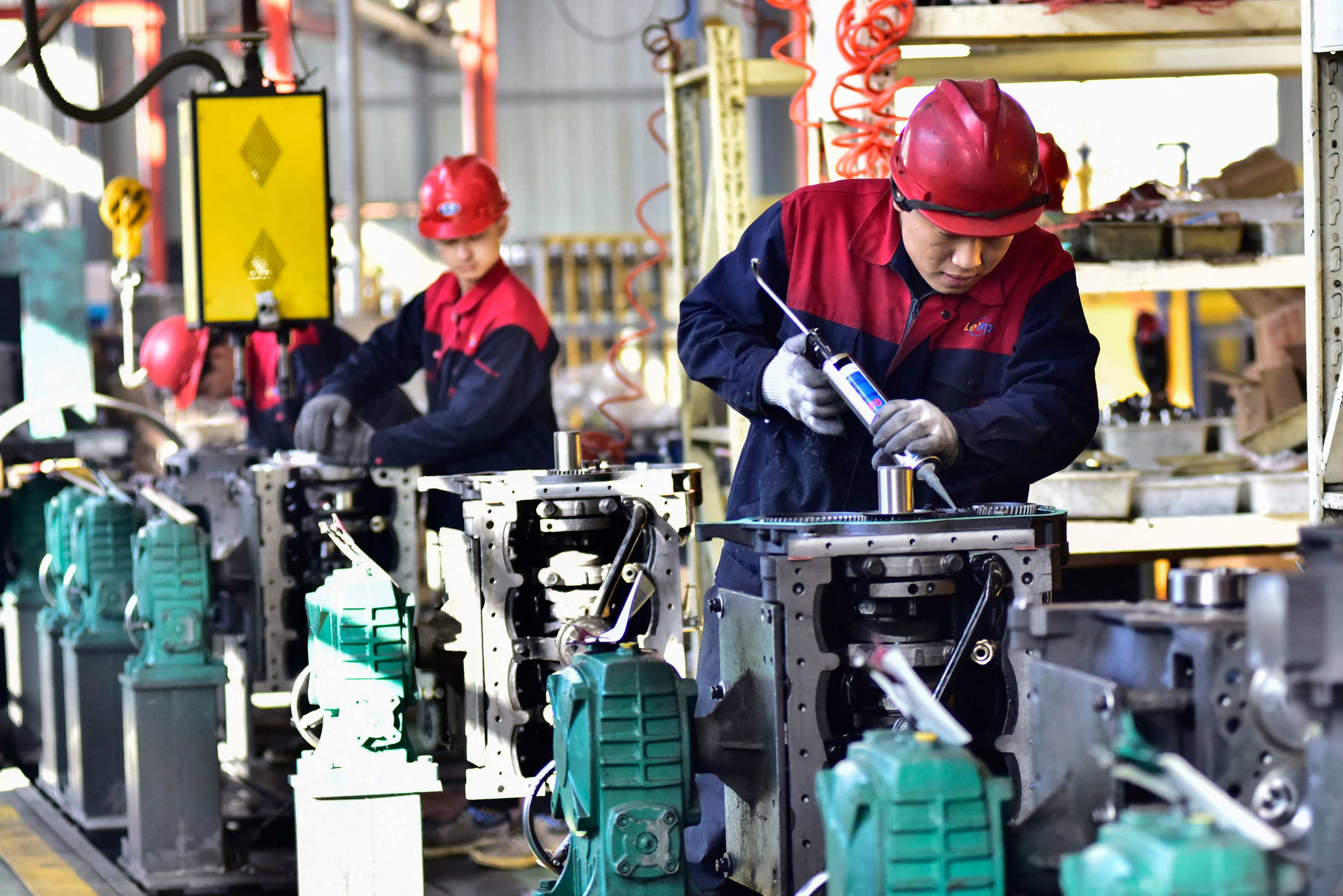China’s official manufacturing and servcices purchasing managers’ indicies (PMI) disappointed in November, although the Caixin/S&P Global gauges both offered signs of recovery last month. Photo: AFP