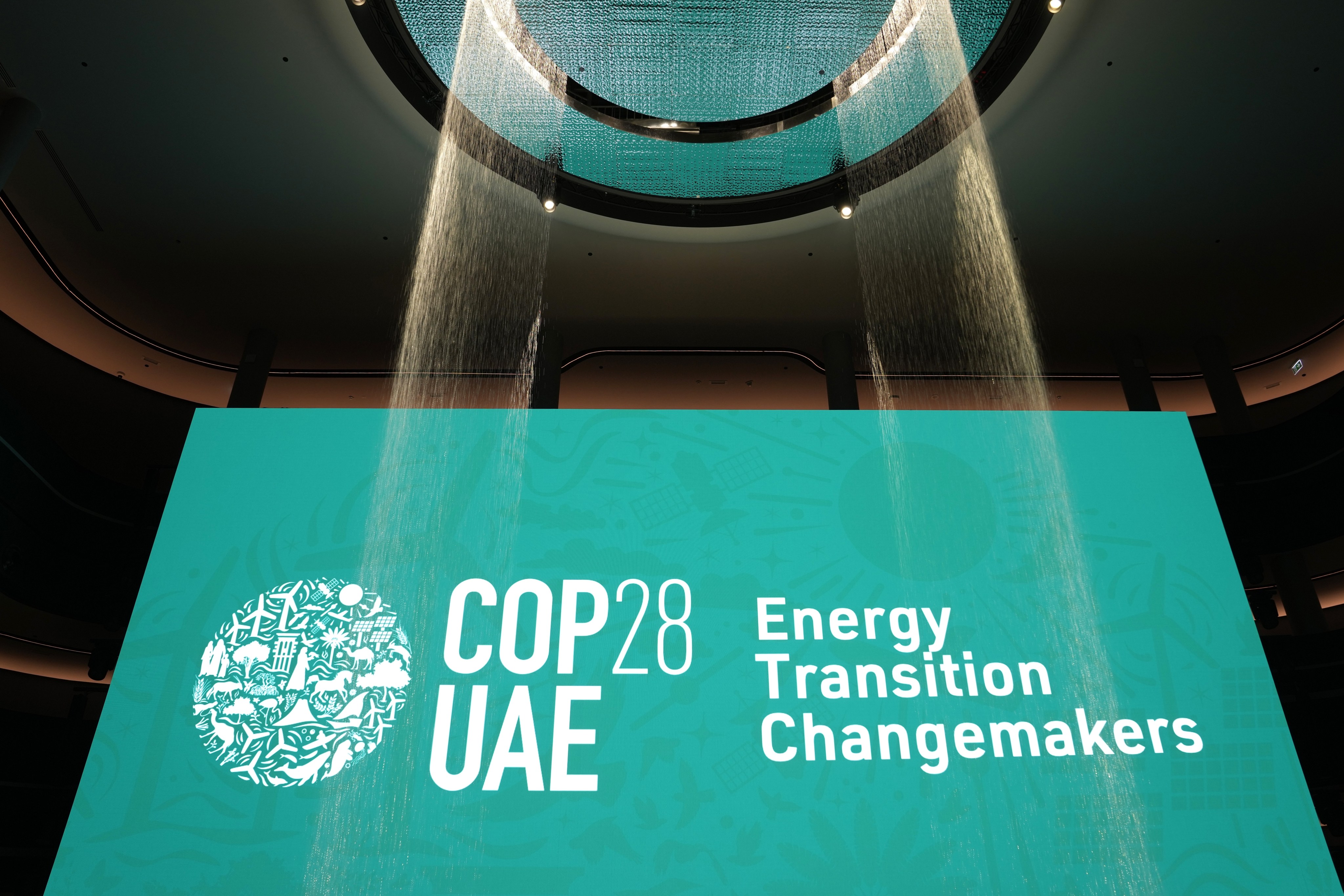 The Cop28 global climate summit is taking place in Dubai. The AIIB is increasing the proportion of loans set aside to finance climate mitigating projects. Photo: AP Photo