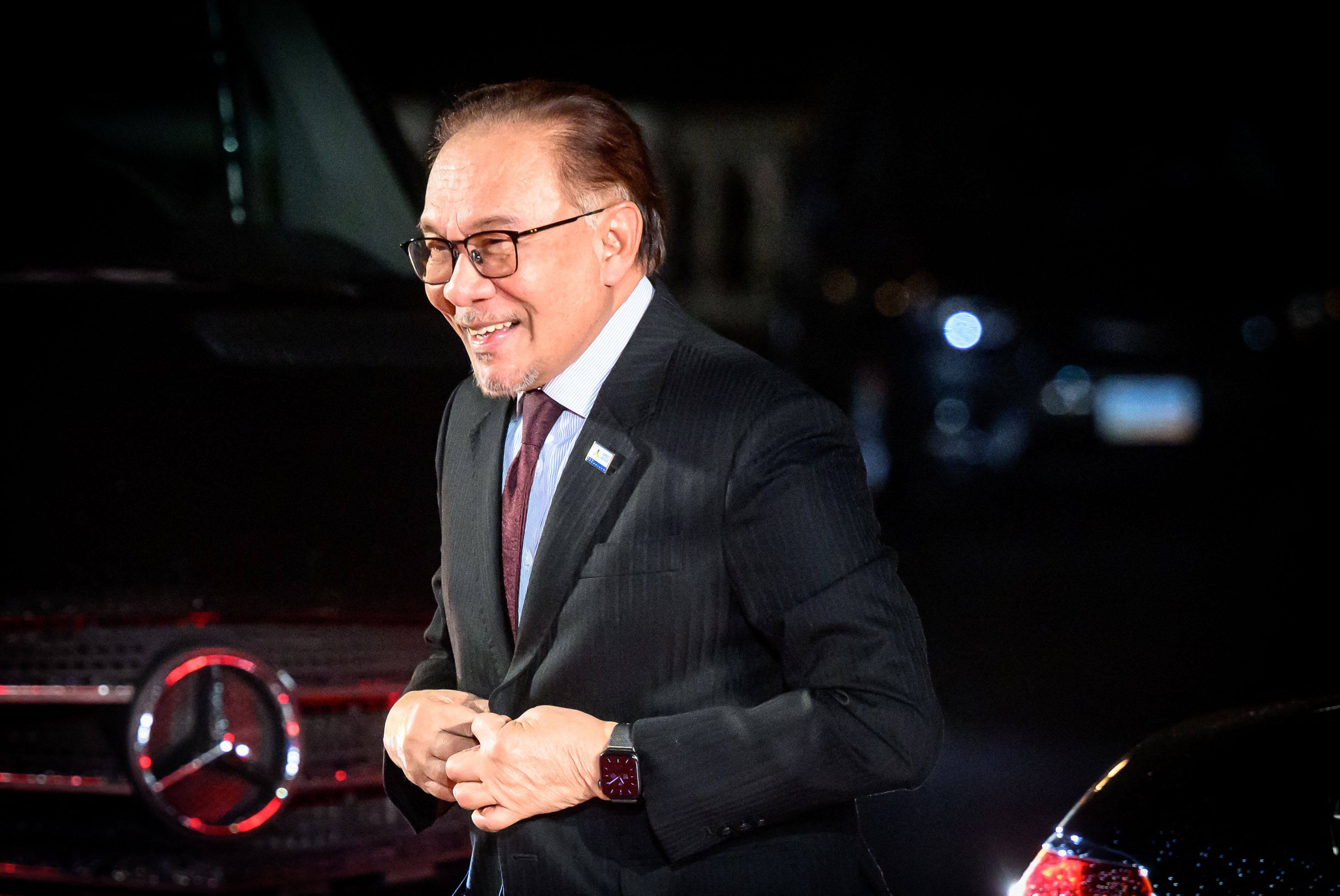 Malaysian Primer Minister Anwar Ibrahim. Photo: AFP