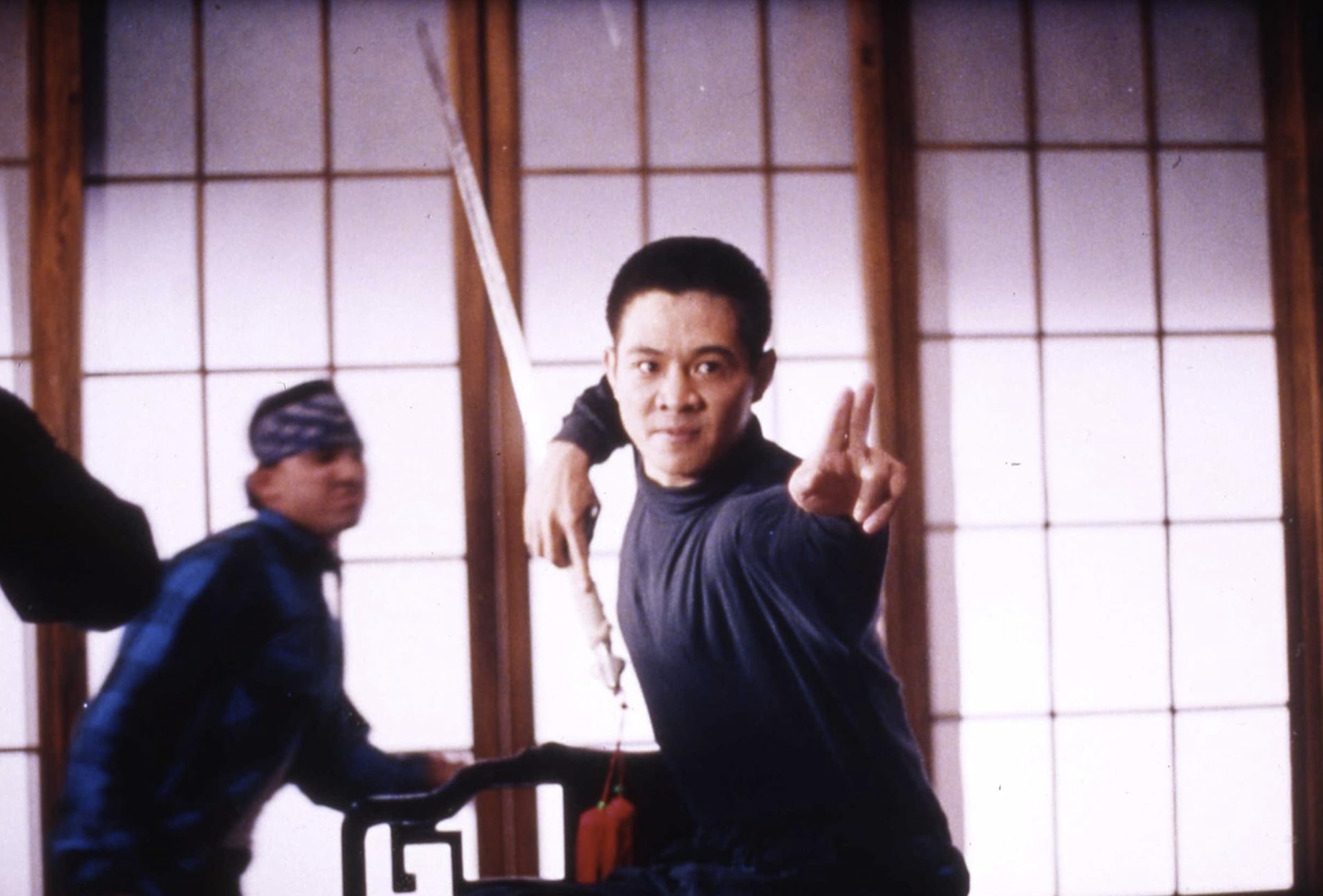 Jet Li in a still from The Master (1992). Photo: The Master 