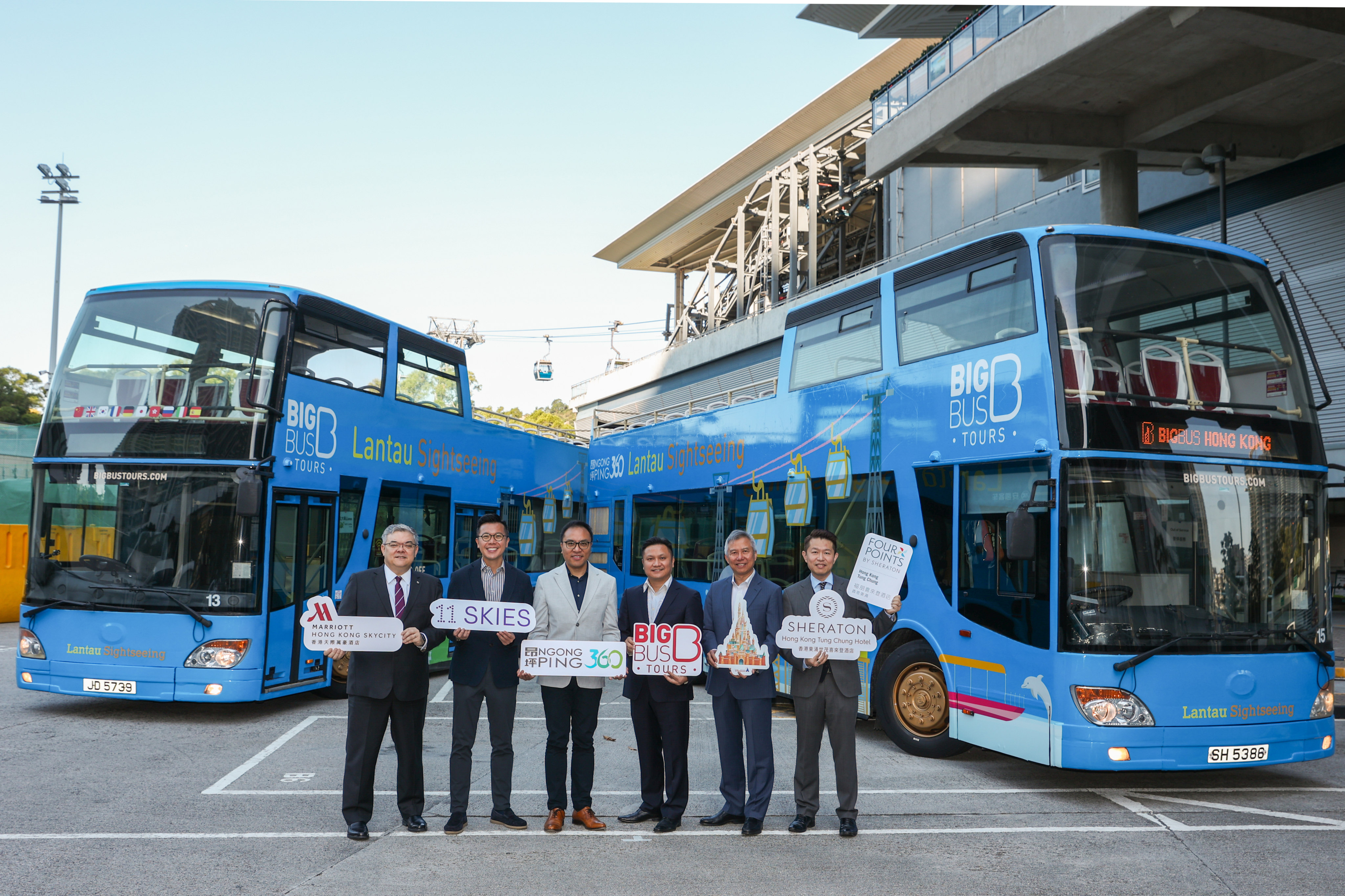 The launch of the first sight-seeing bus route on Lantau Island may help  pave the way for Hong Kong to make a post-Covid comeback. Photo: Handout
