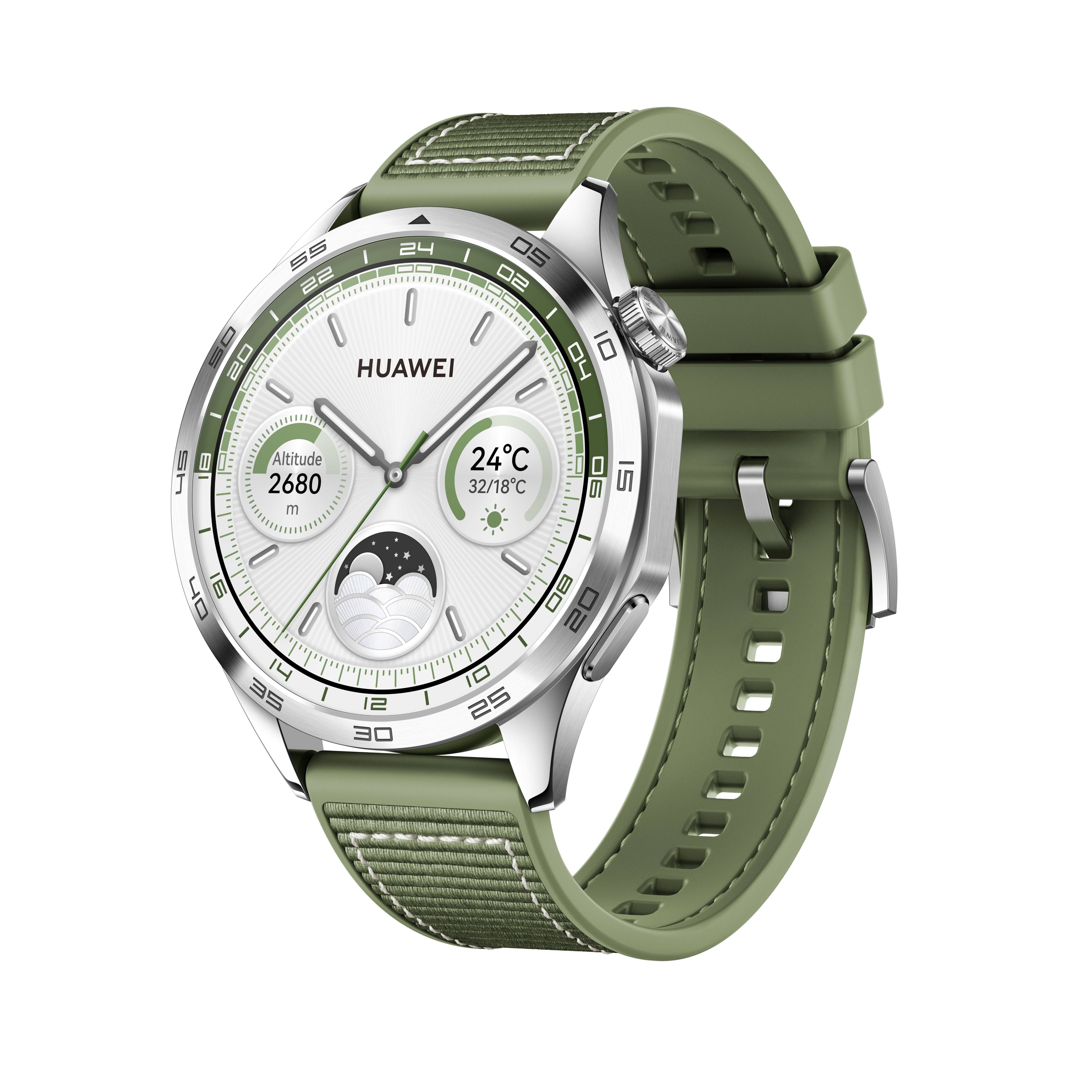 Huawei’s latest smartwatch, the GT 4 is US$100 to US$150 cheaper than Google or Apple watches and its battery life is twice as long, but it lacks popular software such as Google and Spotify. Photo: Huawei