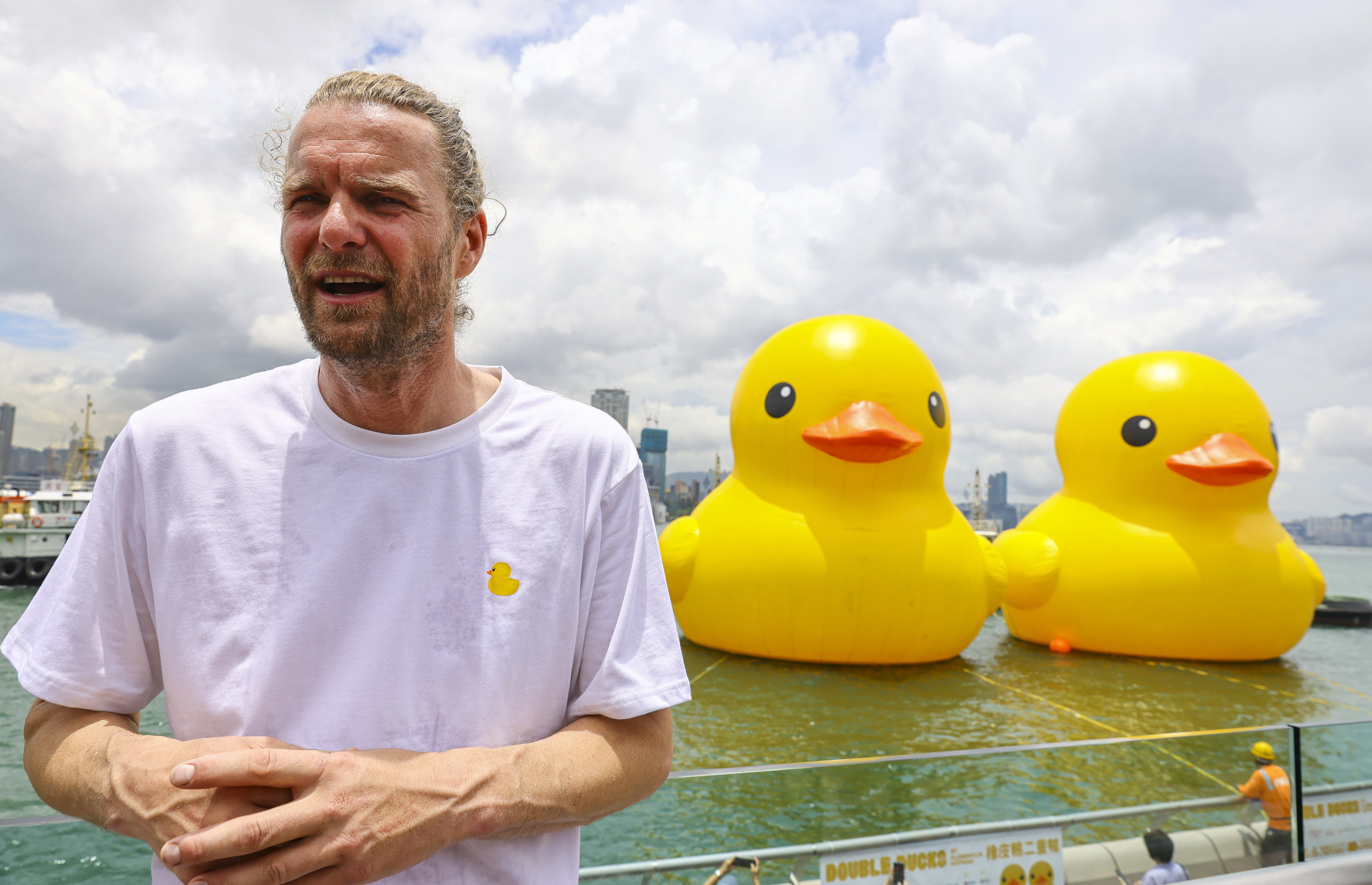 Giant Rubber Duck artist on why size matters – 'instead of us looking at  it, it is now looking at us' – and his miniatures on show in Seoul