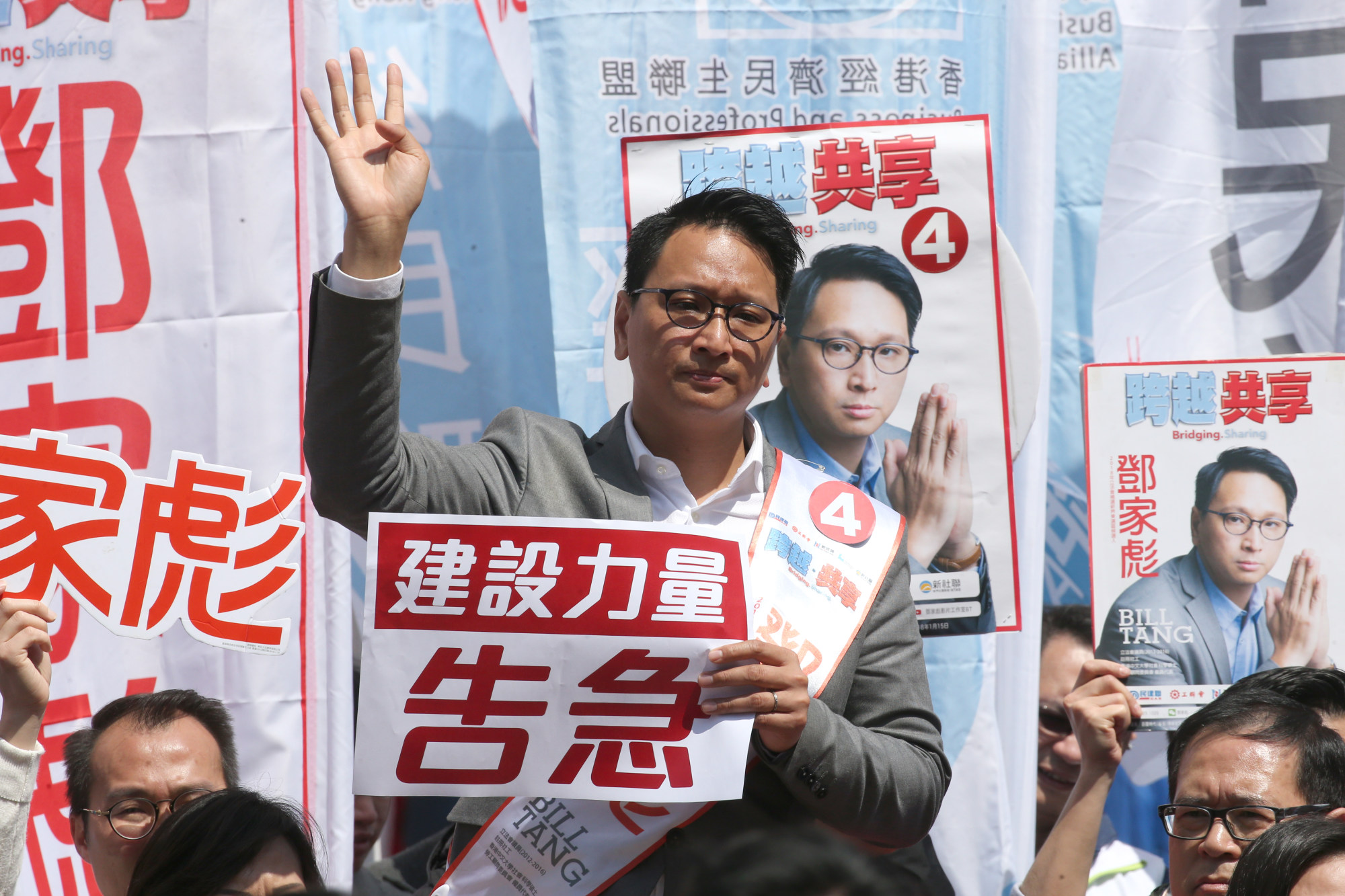 Hong Kong district council election candidates confront apathy and