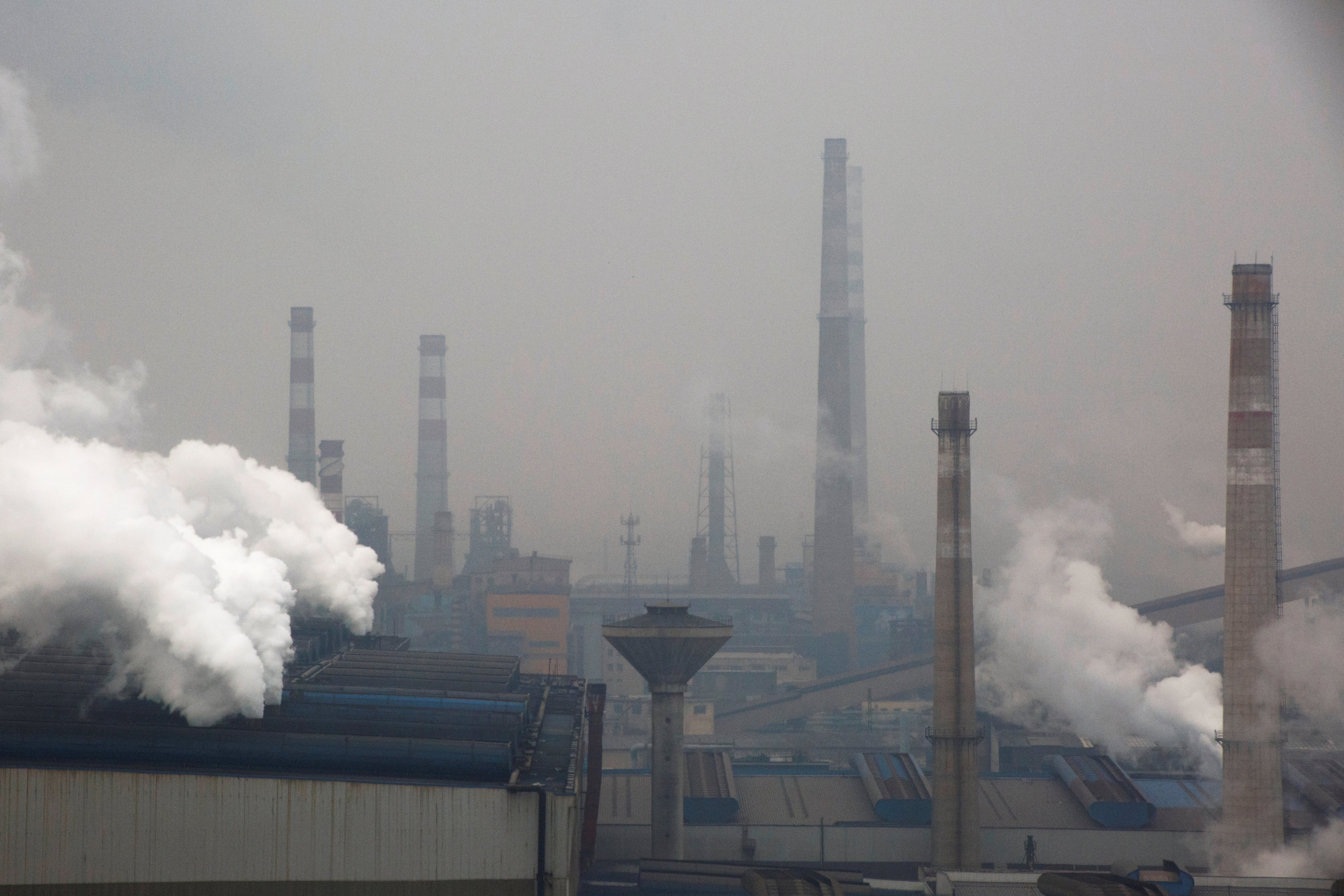 The steel industry is thought responsible for 15 to 18 per cent of China’s carbon emissions. Photo: Reuters