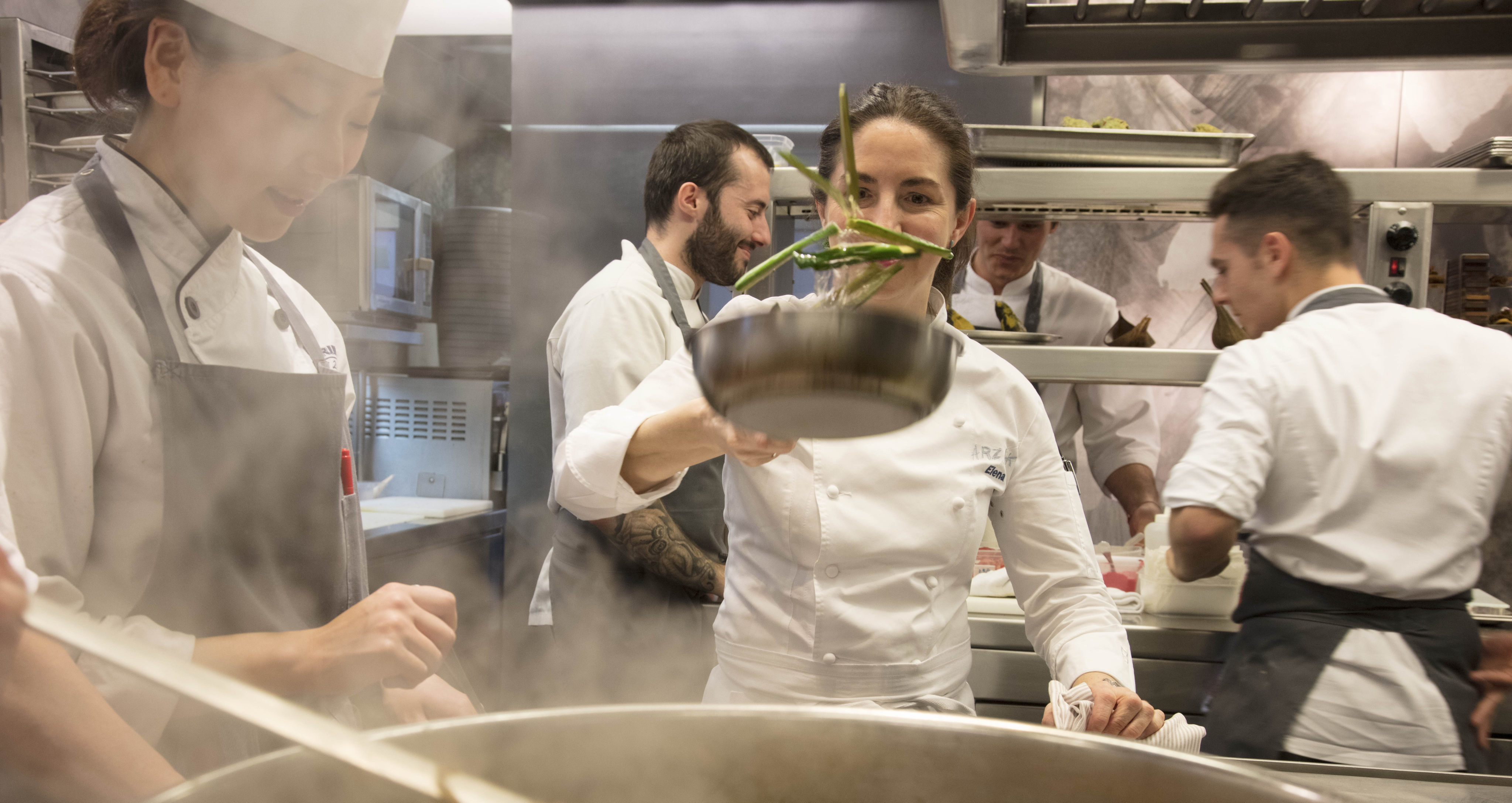 Elena Arzak is the fourth-generation chef of three-Michelin-star, 126-year-old  Basque family restaurant Arzak. She talks about evolving her father’s groundbreaking approach to the Spanish region’s cuisine. Photo: Mikel Alonso