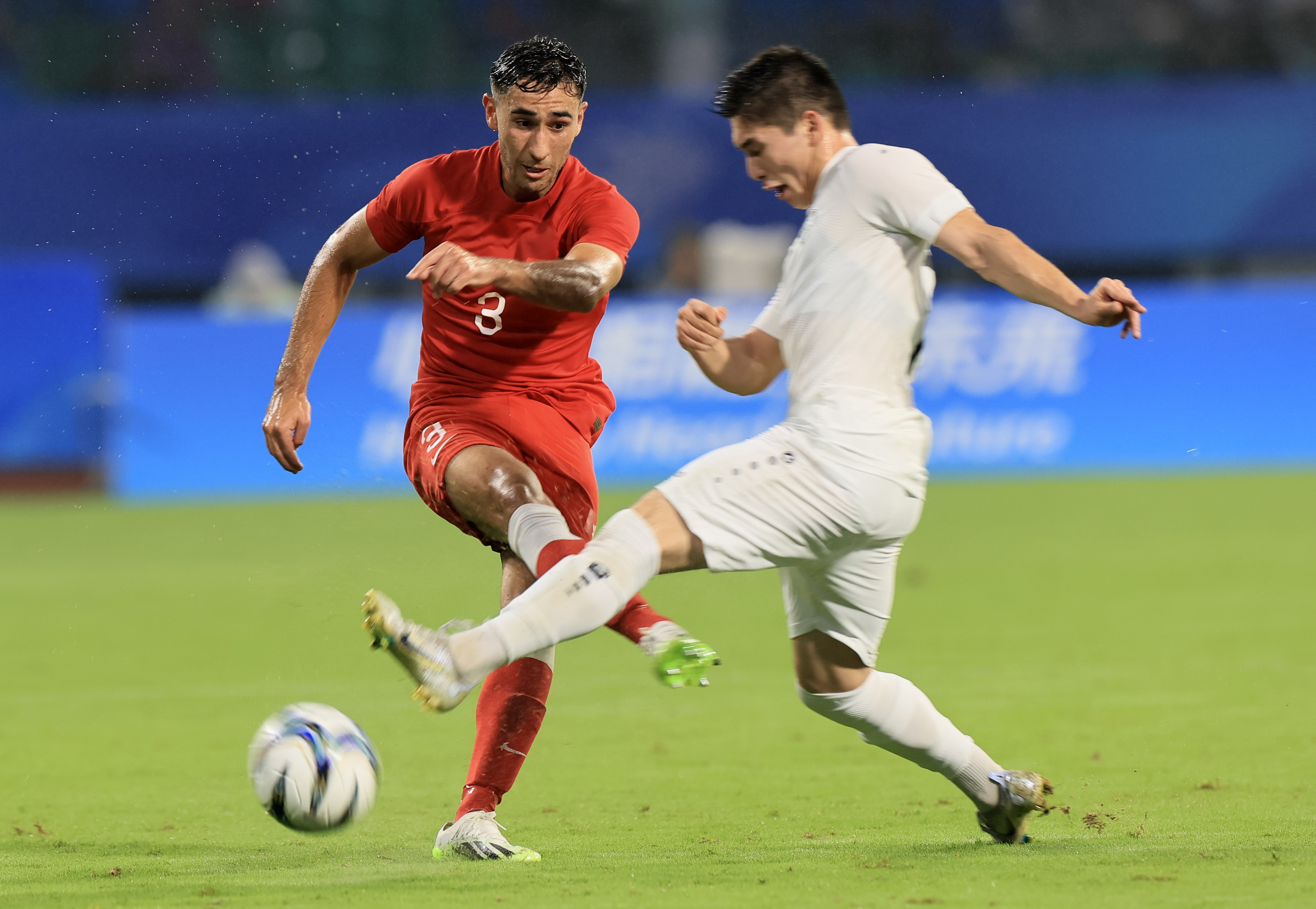 Hong Kong make their point but late assault not enough as Turkmenistan hold  on for World Cup qualifying draw