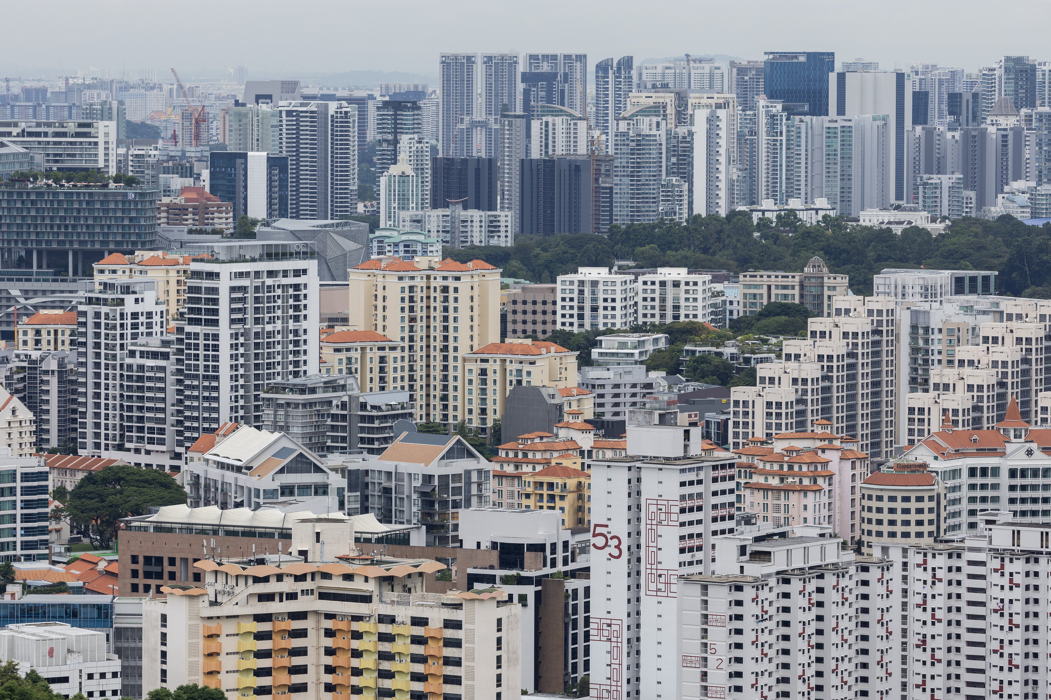 Residential properties in Singapore. Police said at least 77 victims had been asked to meet up with the fake property agents’ “personal assistants”, who would help facilitate the property viewing, before being pressured into making payments. Photo: EPA-EFE