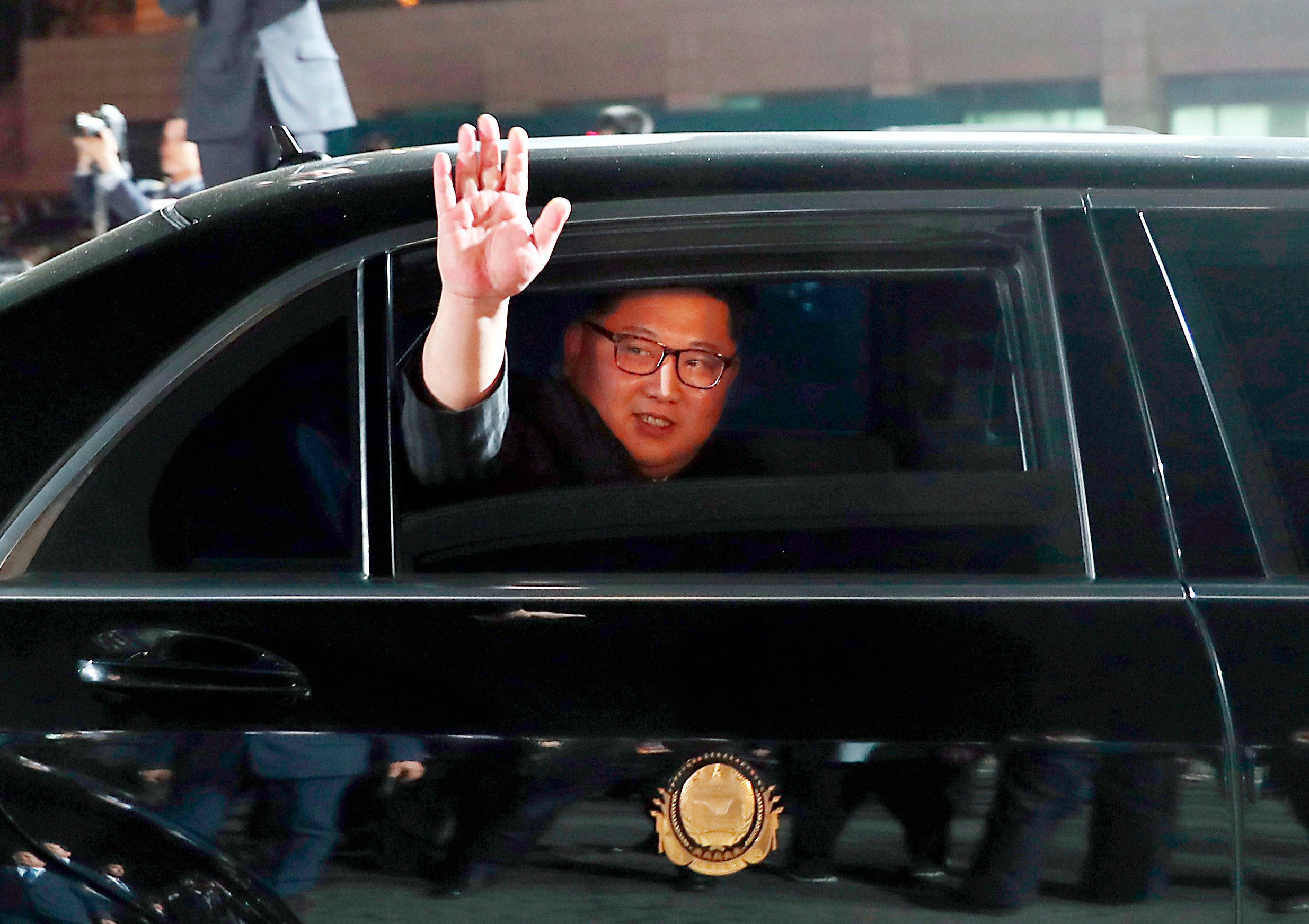 North Korean leader Kim Jong-un is known to be a “big fan of expensive cars”, observers say. Photo: AP