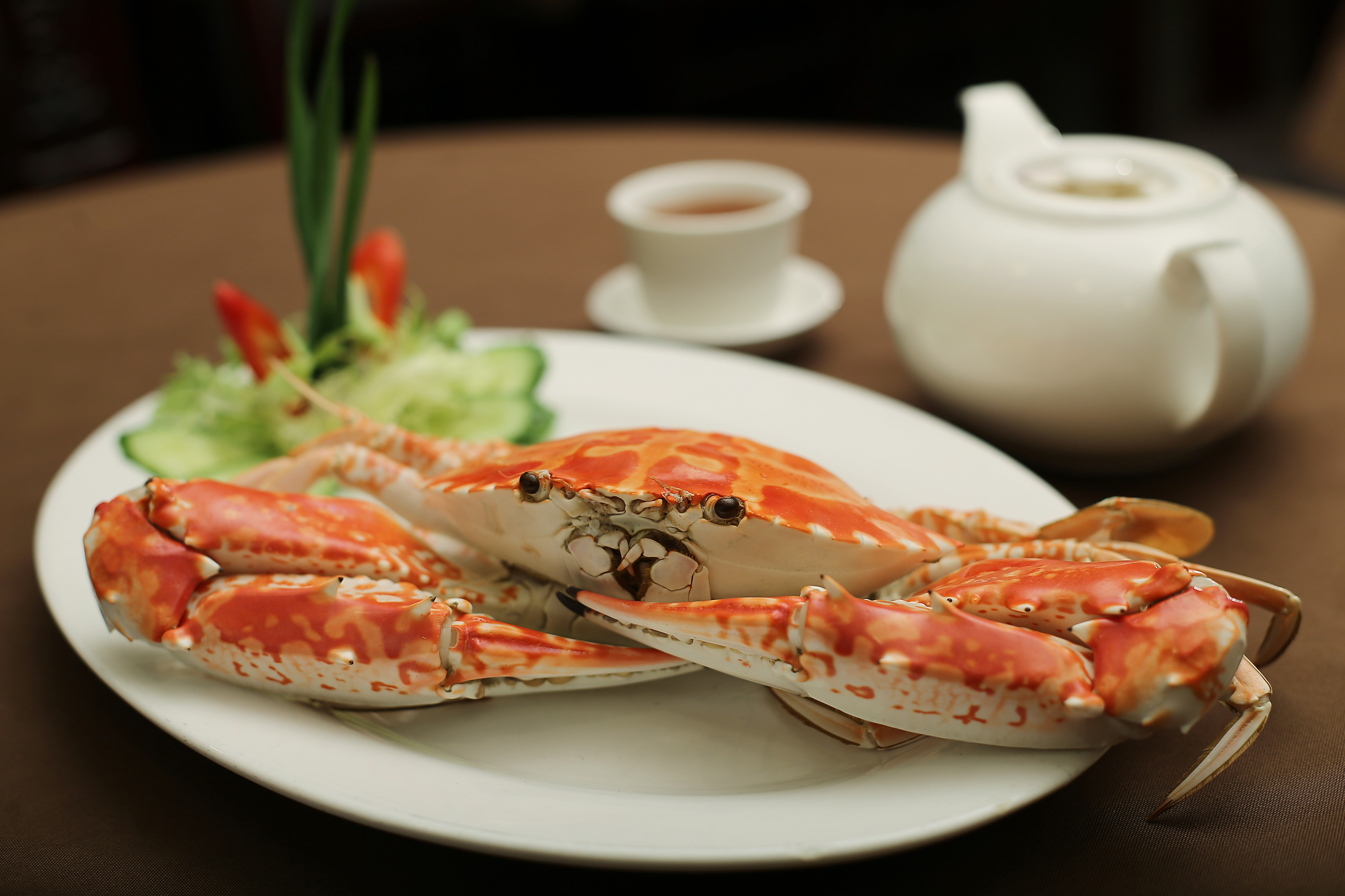 Chilled Chiu Chow crab at Hong Kong restaurant Pak Loh Chiu Chow. Interior designer Ed Ng, who spends part of the year in Japan, shares where he enjoys authentic Chinese food when he returns home, and offers dining tips for visitors to Karuizawa, Japan. Photo: Dickson Lee
