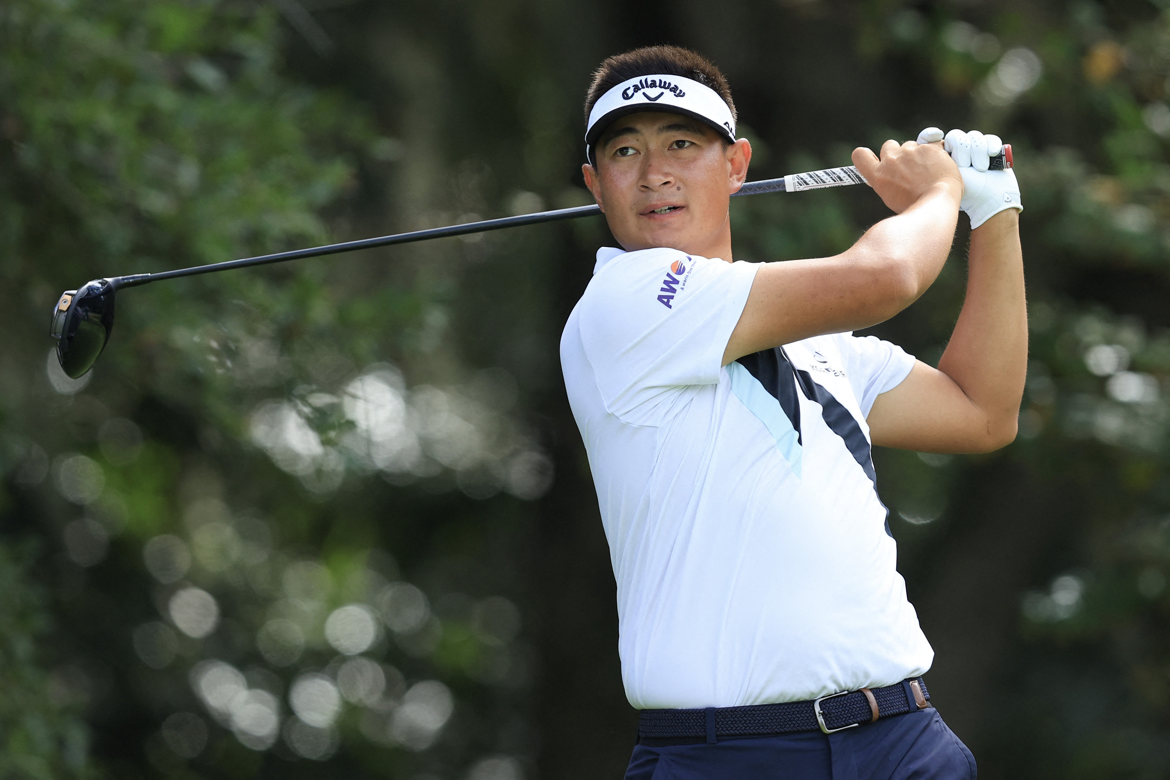 Carl Yuan has moved up one spot to No 125 in the PGA Tour’s point list, meaning he keeps his card for the 2024 season. Photo:  Getty Images