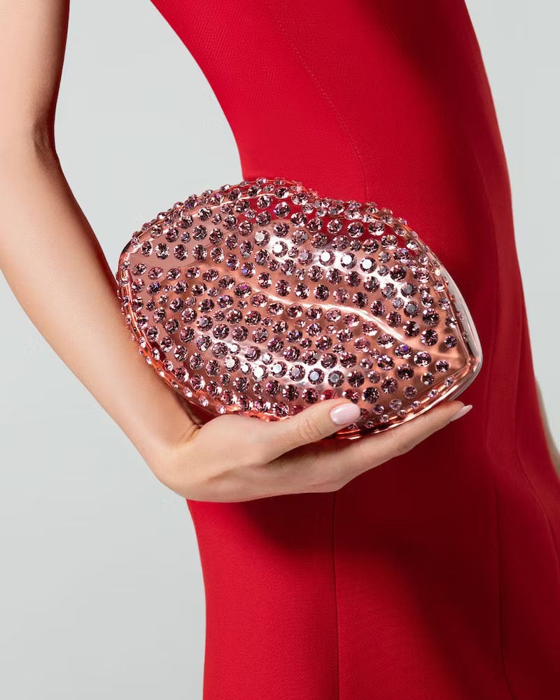 Style has picked out four quirky clutches for the holiday season. Photo: Aquazzura